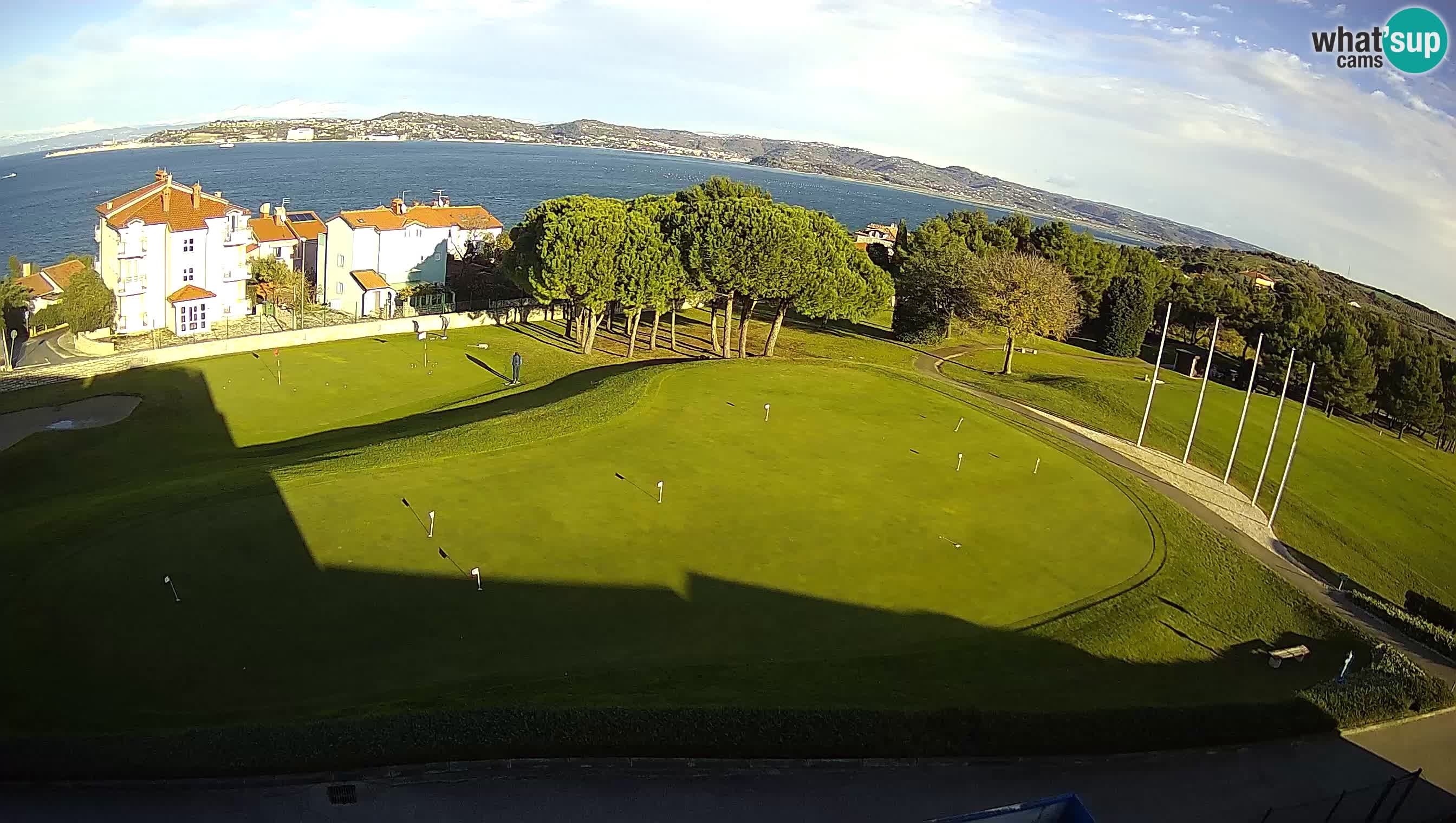 Golf Adriatic Live webcam Savudrija – Rezidencija Skiper – Istria – Croazia