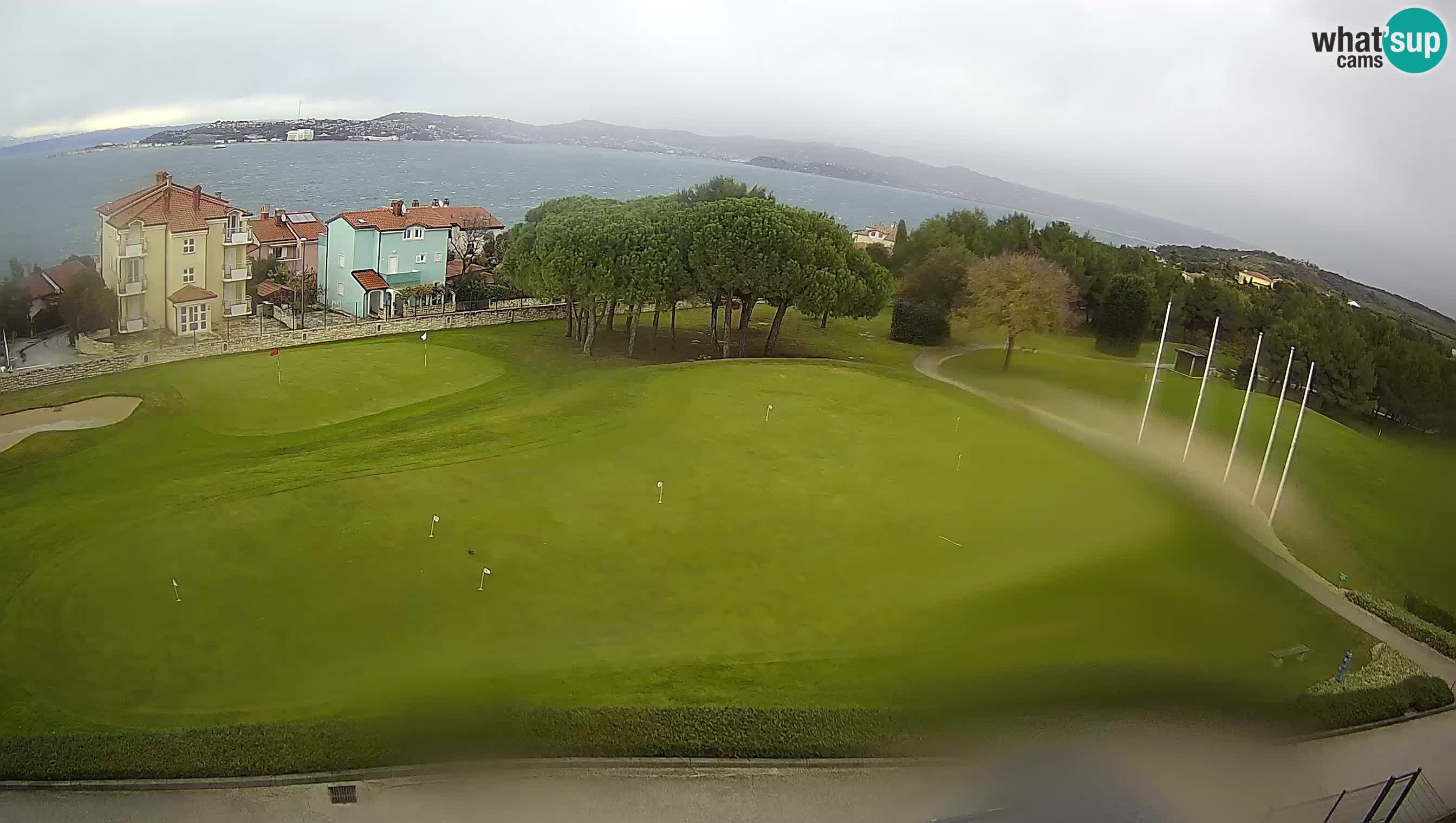 Golf Adriatic Live webcam Savudrija – Rezidencija Skiper – Istria – Croazia