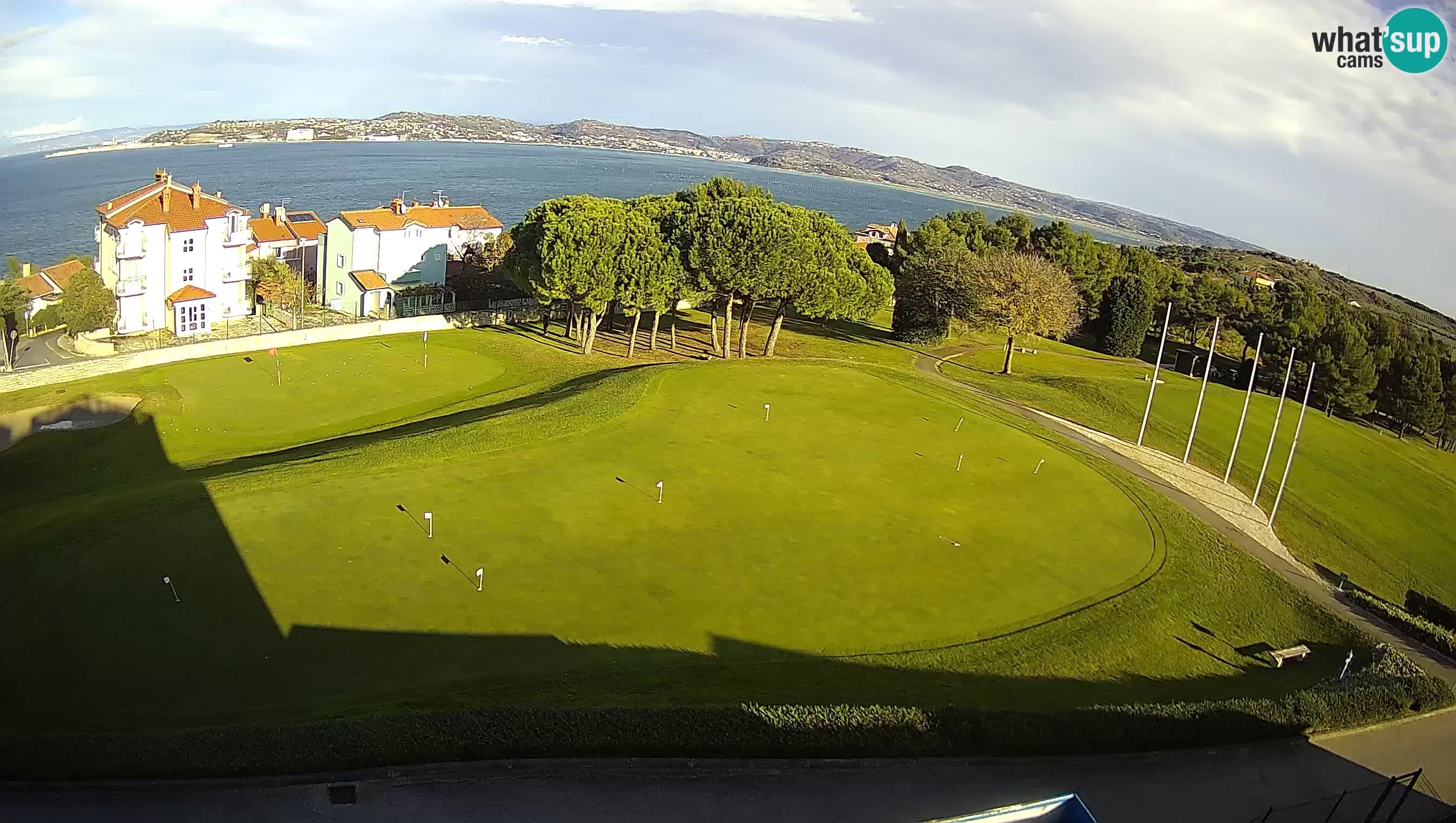 Golf Adriatic Live webcam Savudrija – Rezidencija Skiper – Istria – Croazia