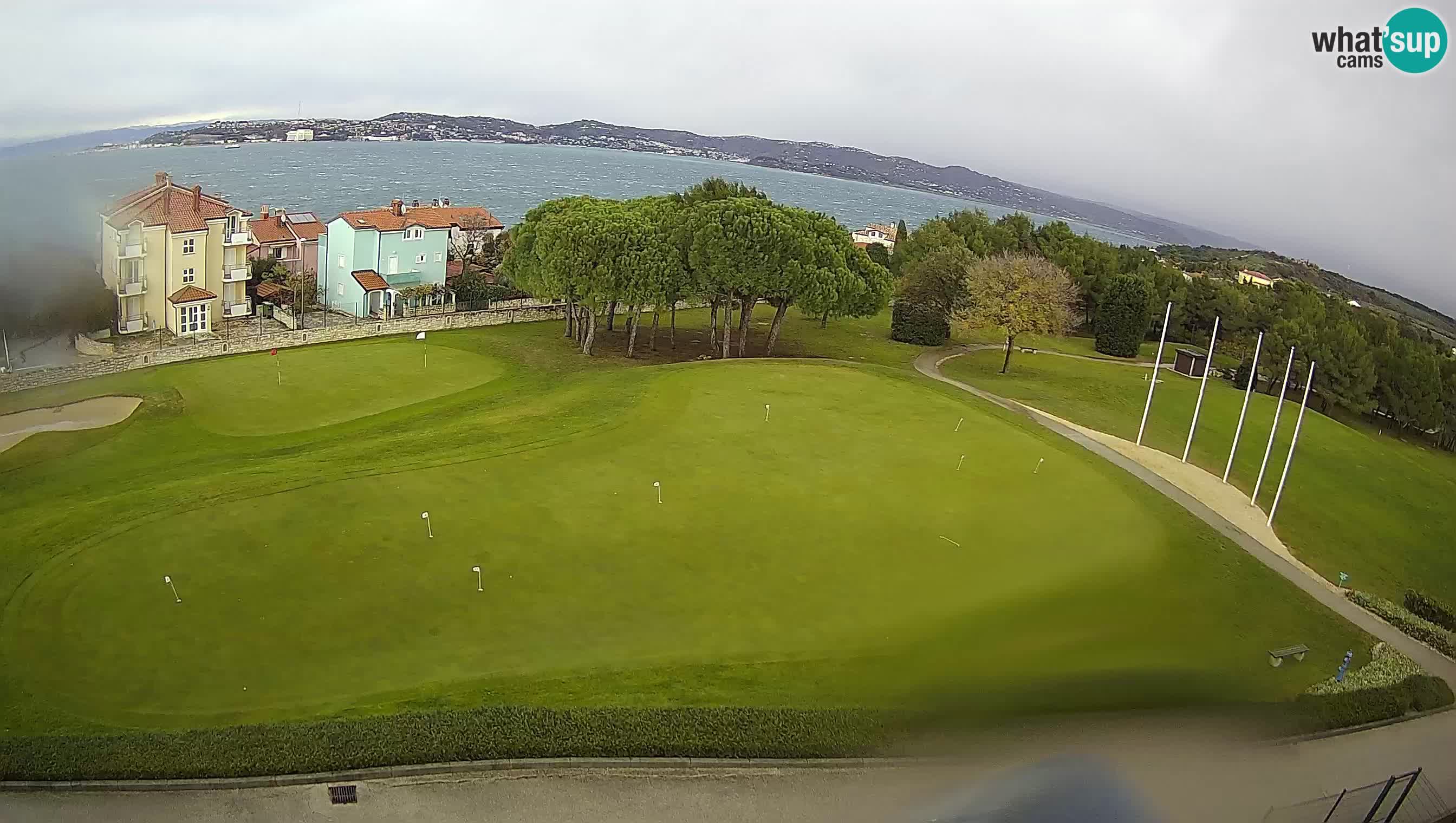 Golf Adriatic Cámara web en vivo Savudrija – Rezidencija Skiper – Istria – Croacia