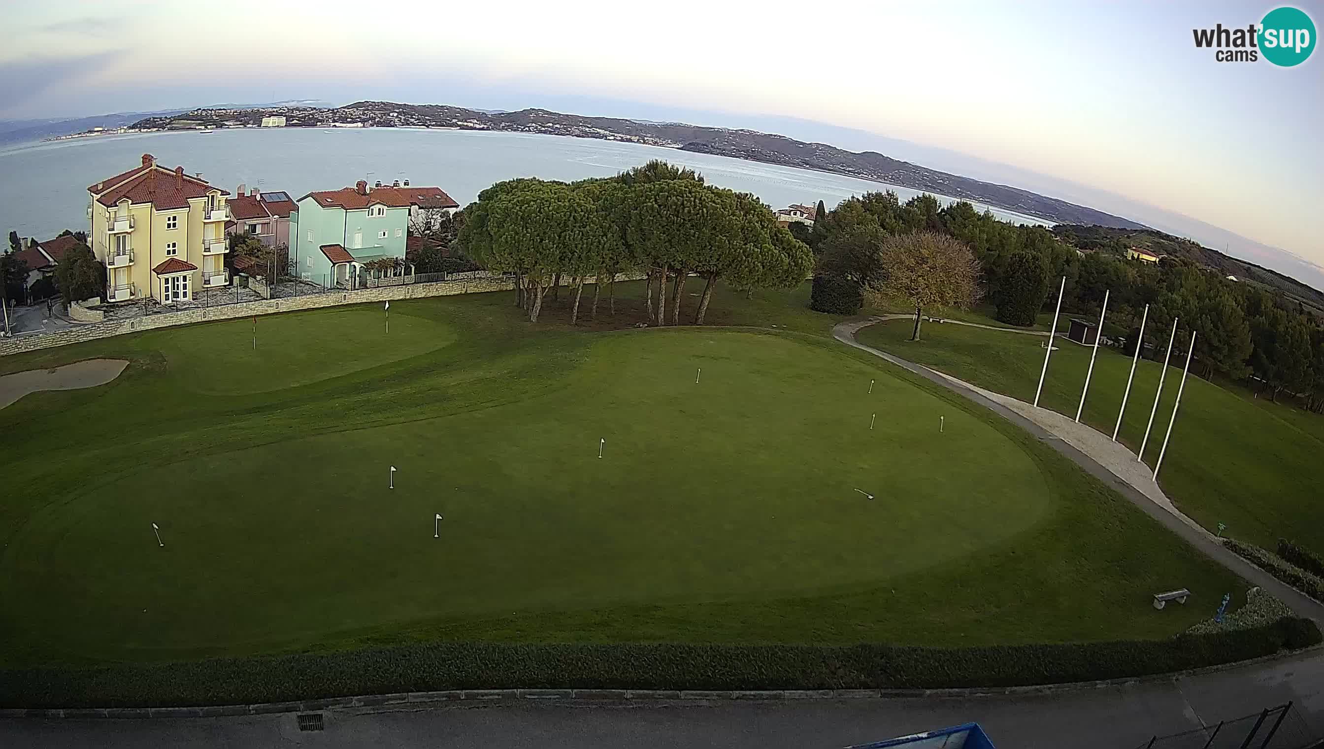 Golf Adriatic Cámara web en vivo Savudrija – Rezidencija Skiper – Istria – Croacia