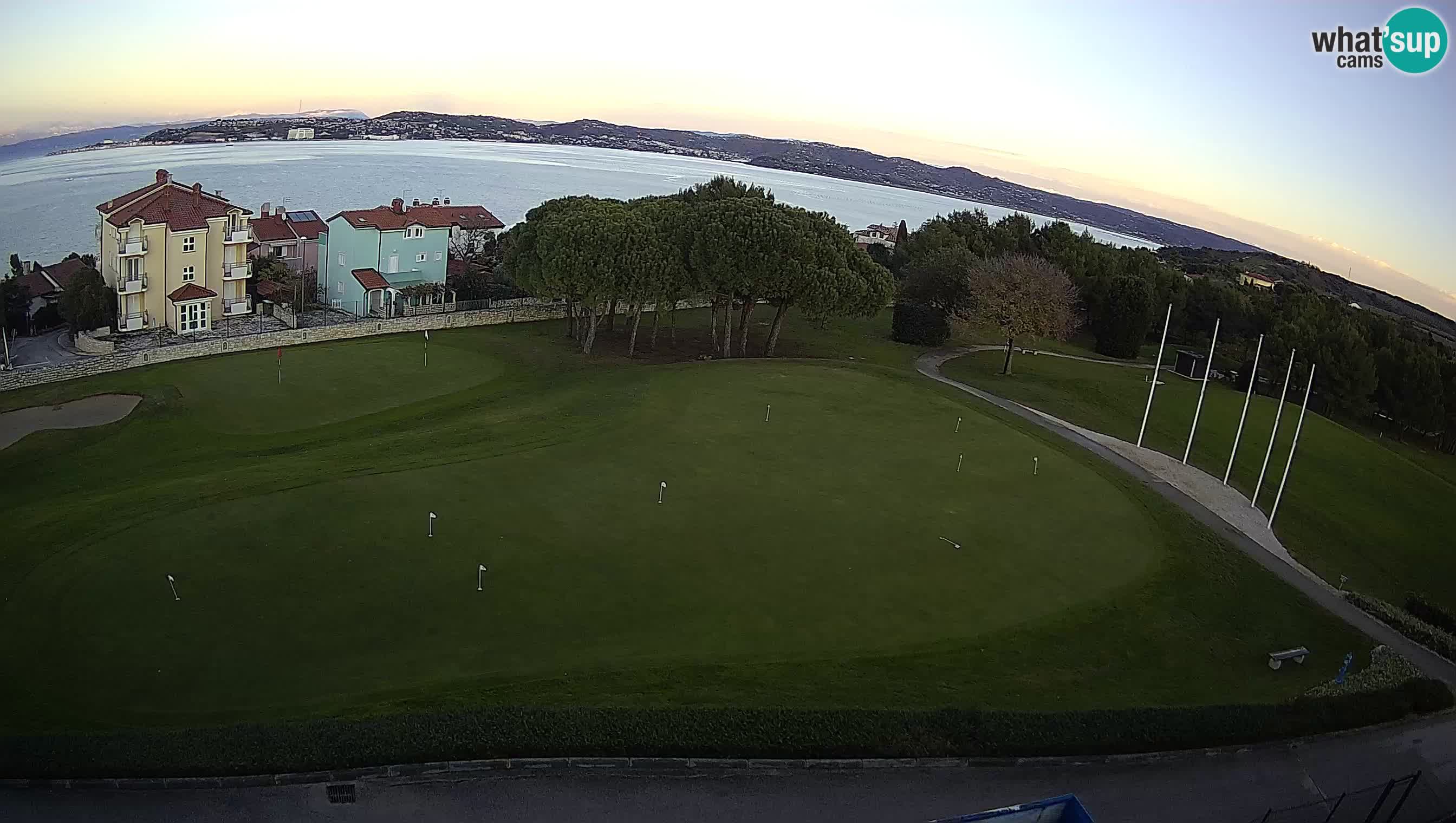 Golf Adriatic Live webcam Savudrija – Rezidencija Skiper – Istria – Croazia