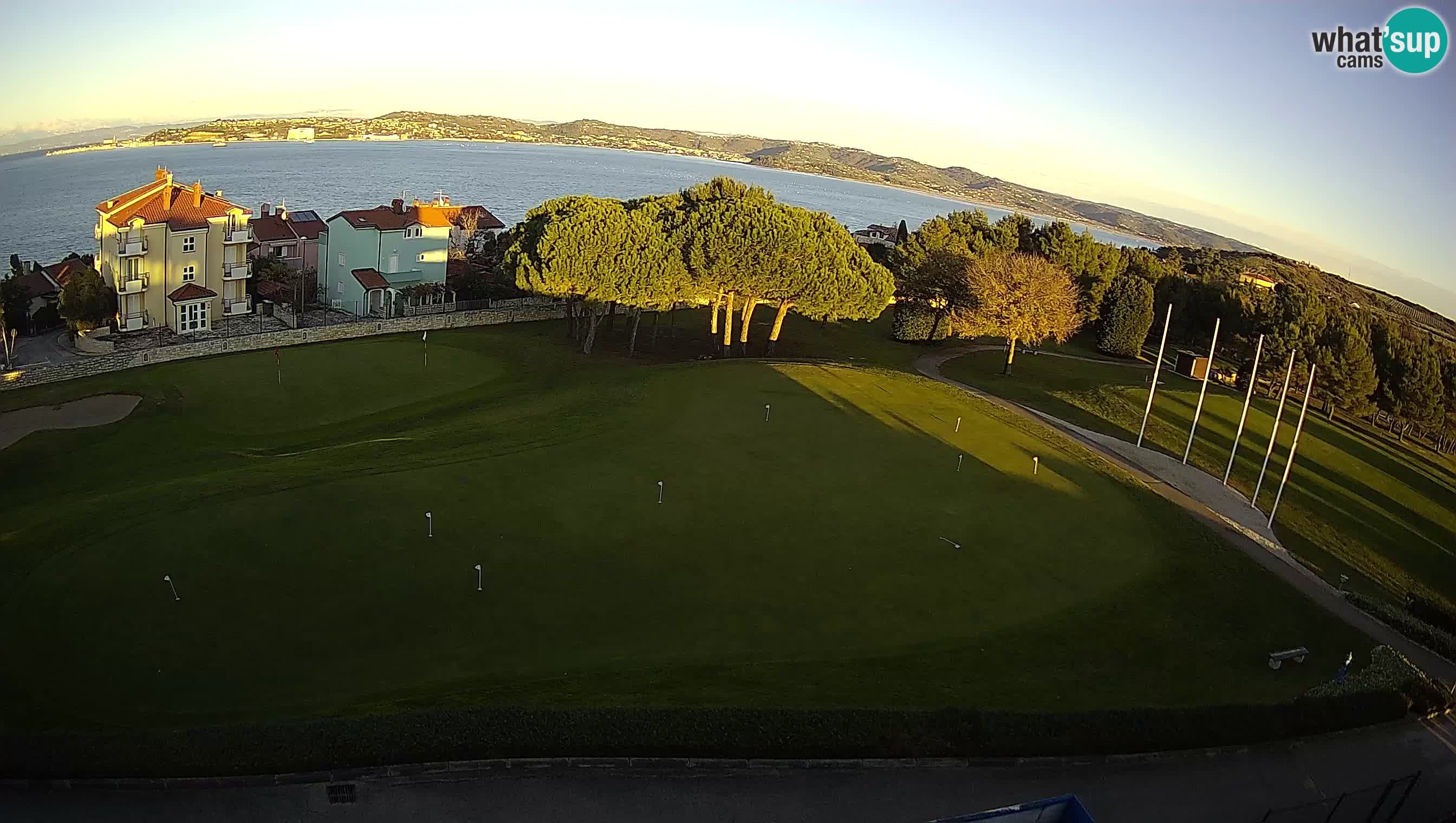 Golf Adriatic Live webcam Savudrija – Rezidencija Skiper – Istria – Croazia