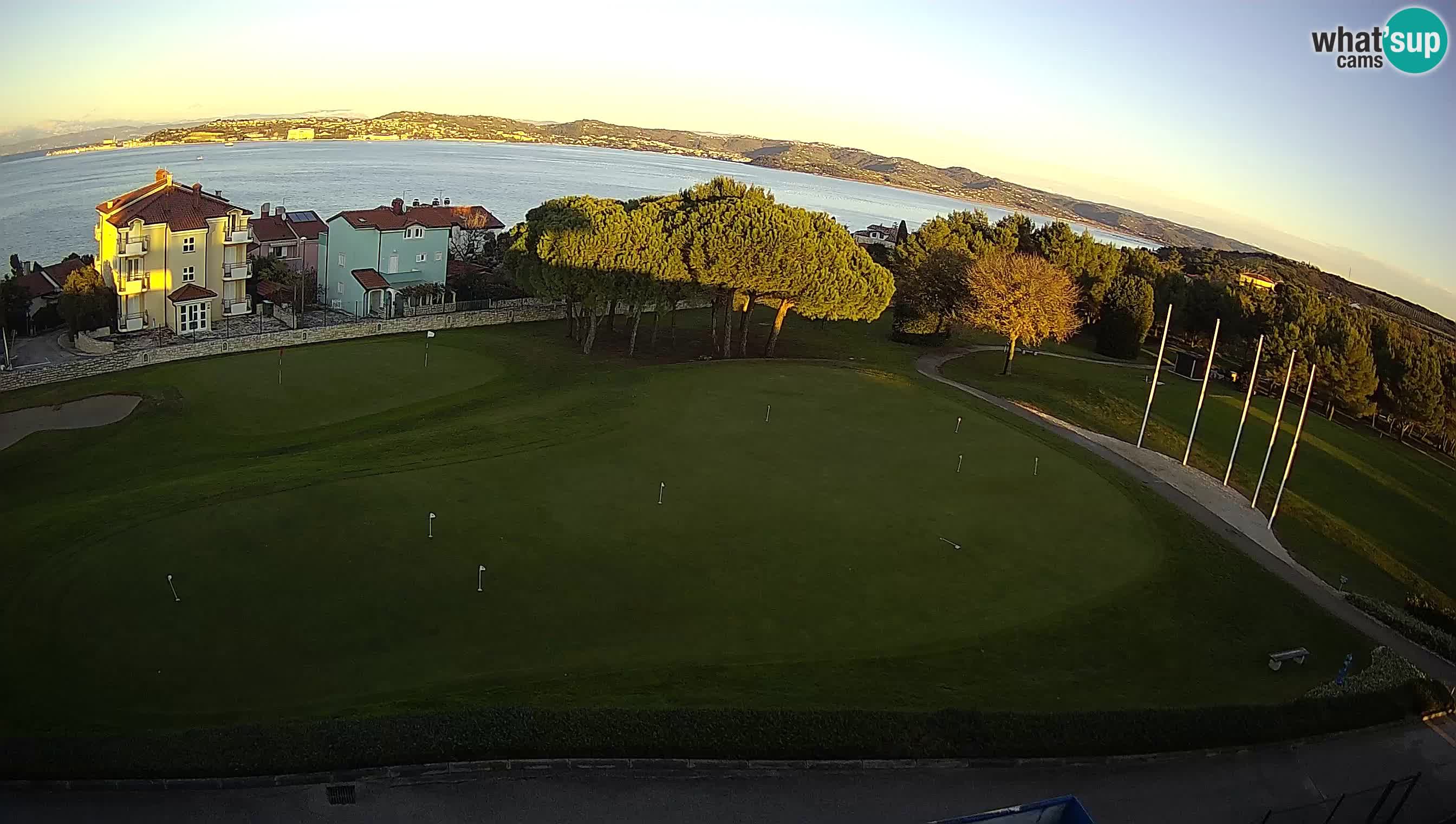 Golf Adriatic Live webcam Savudrija – Rezidencija Skiper – Istria – Croazia