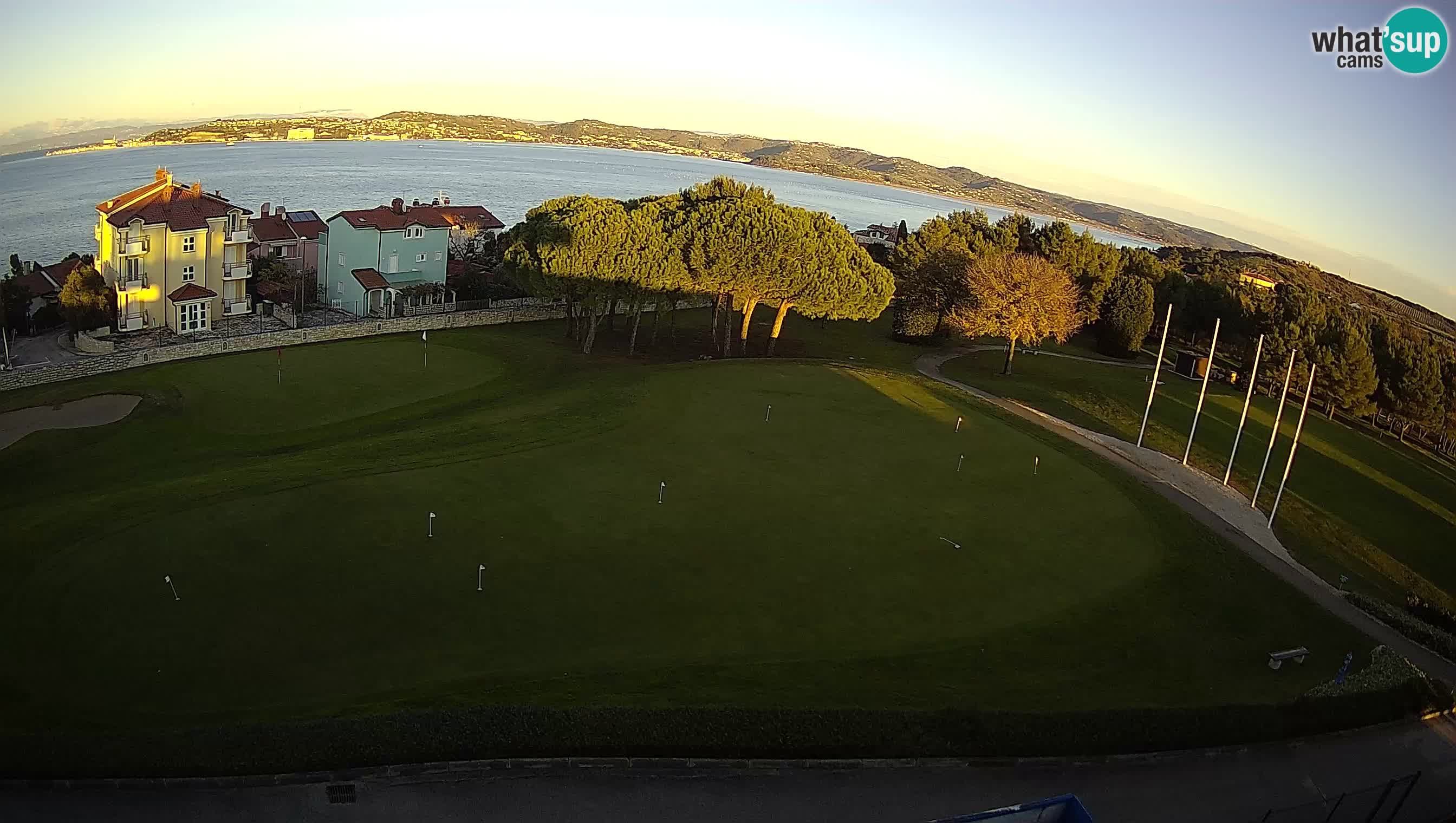 Golf Adriatic Live webcam Savudrija – Rezidencija Skiper – Istria – Croazia