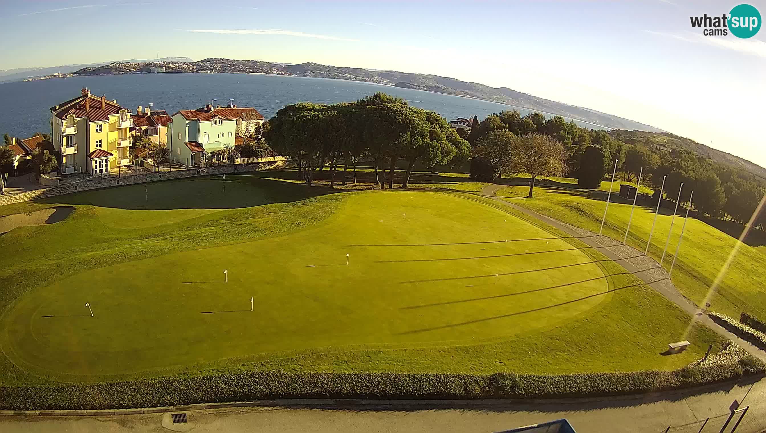 Golf Adriatic Live webcam Savudrija – Rezidencija Skiper – Istria – Croazia