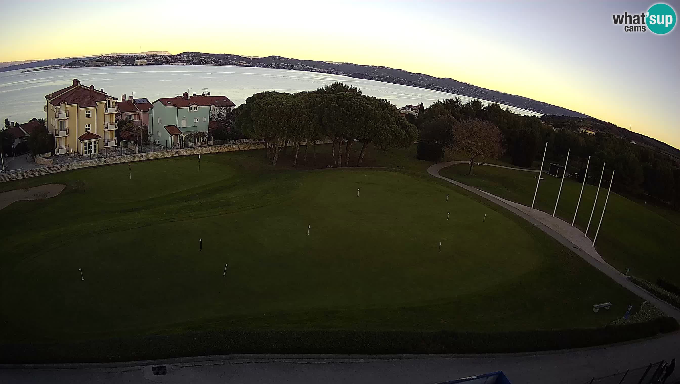 Golf Adriatic Live webcam Savudrija – Rezidencija Skiper – Istria – Croazia