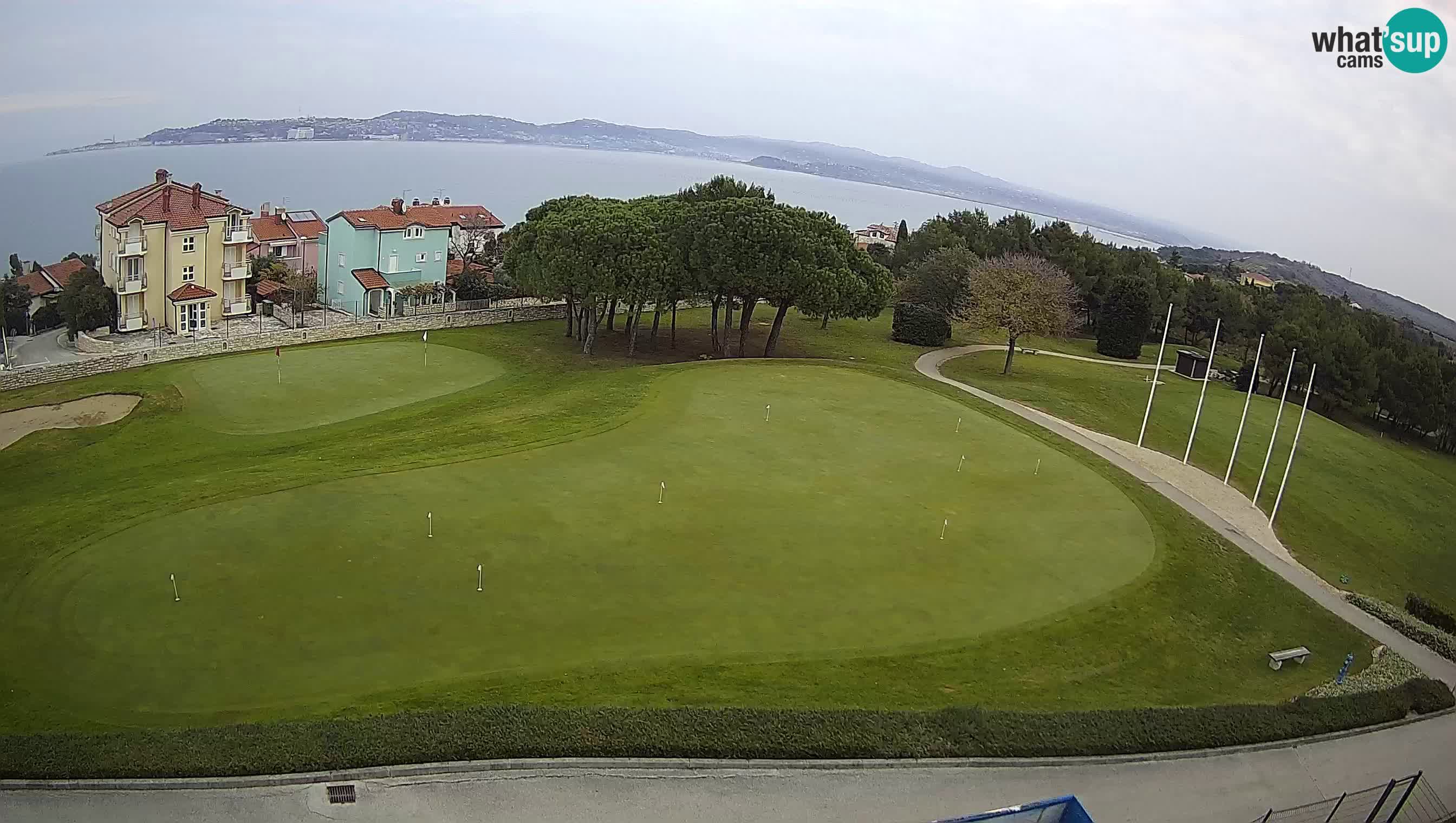 Golf Adriatic Spletna kamera v živo Savudrija – Rezidencija Skiper – Istra – Hrvaška