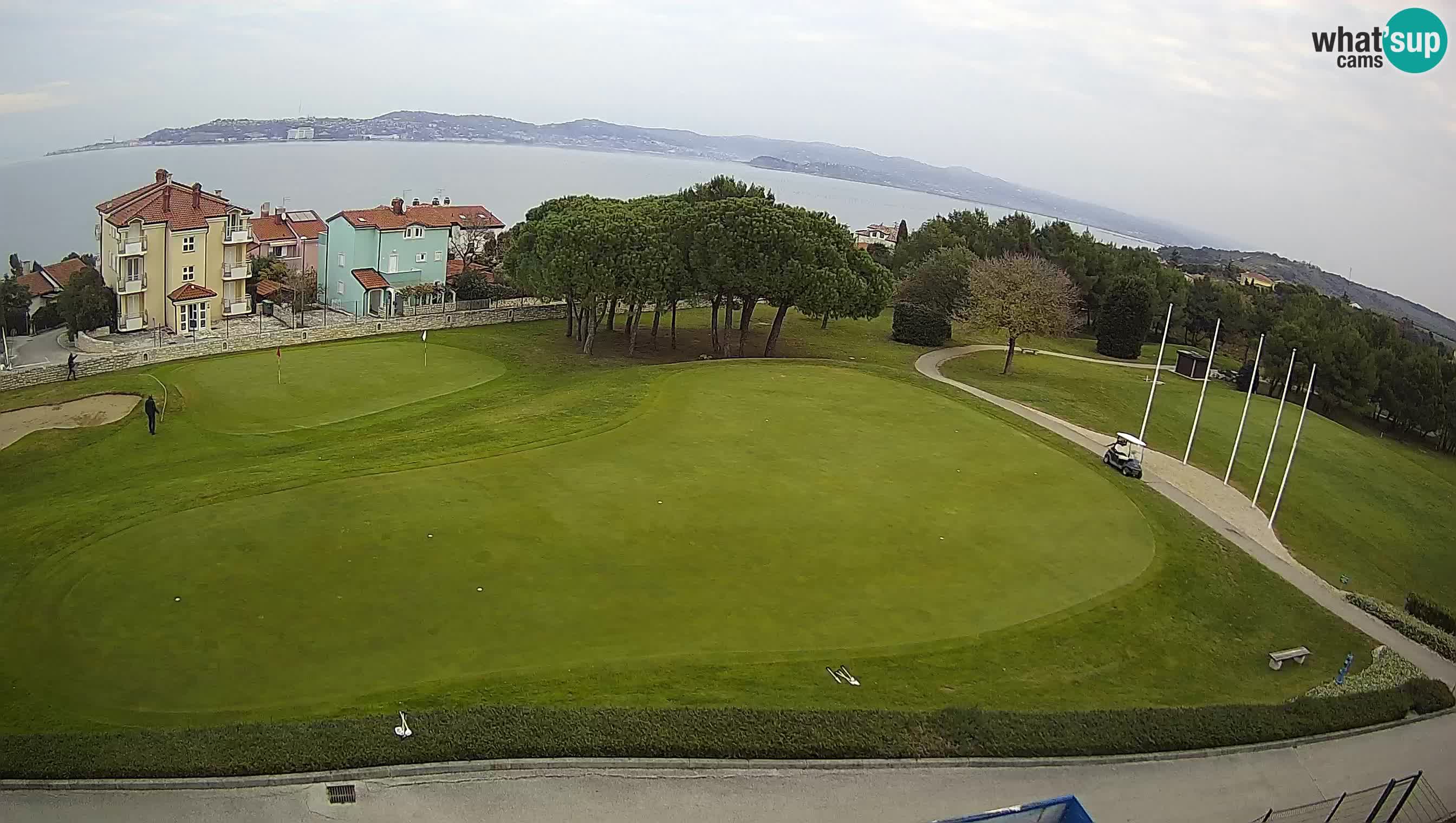 Golf Adriatic Cámara web en vivo Savudrija – Rezidencija Skiper – Istria – Croacia