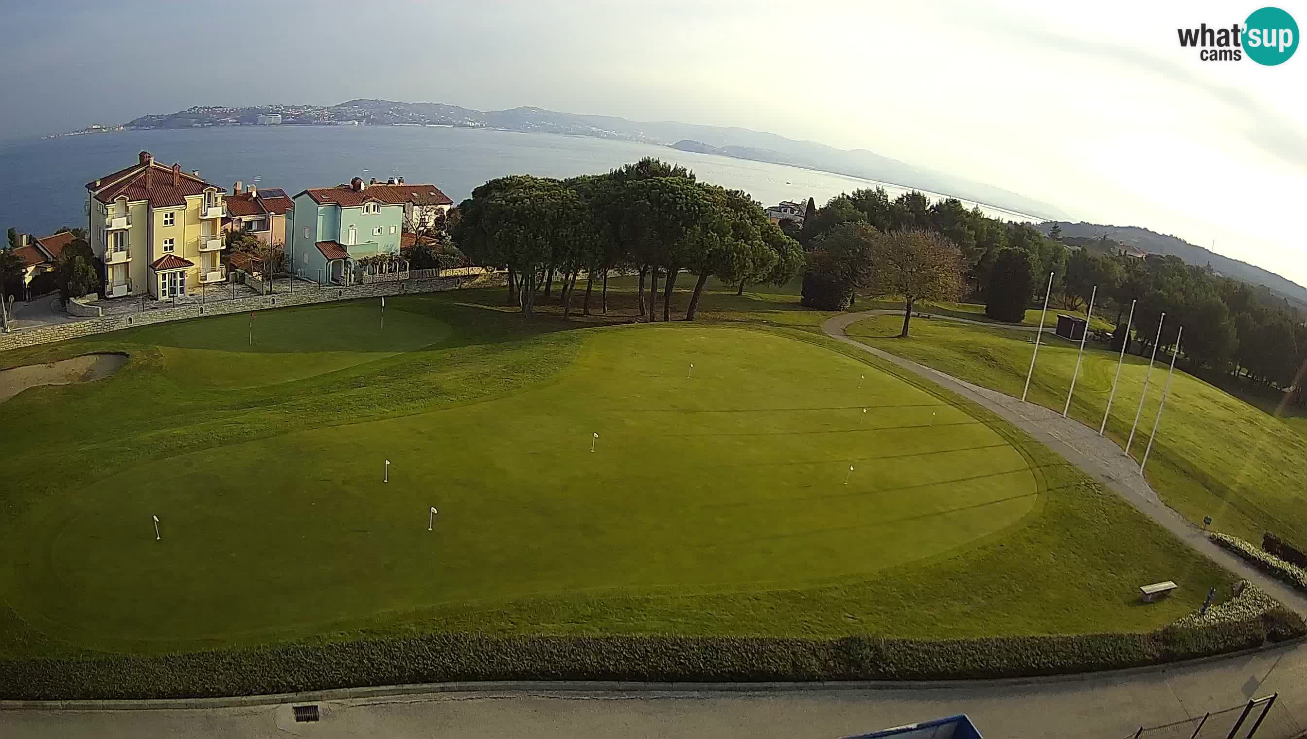 Golf Adriatic Cámara web en vivo Savudrija – Rezidencija Skiper – Istria – Croacia