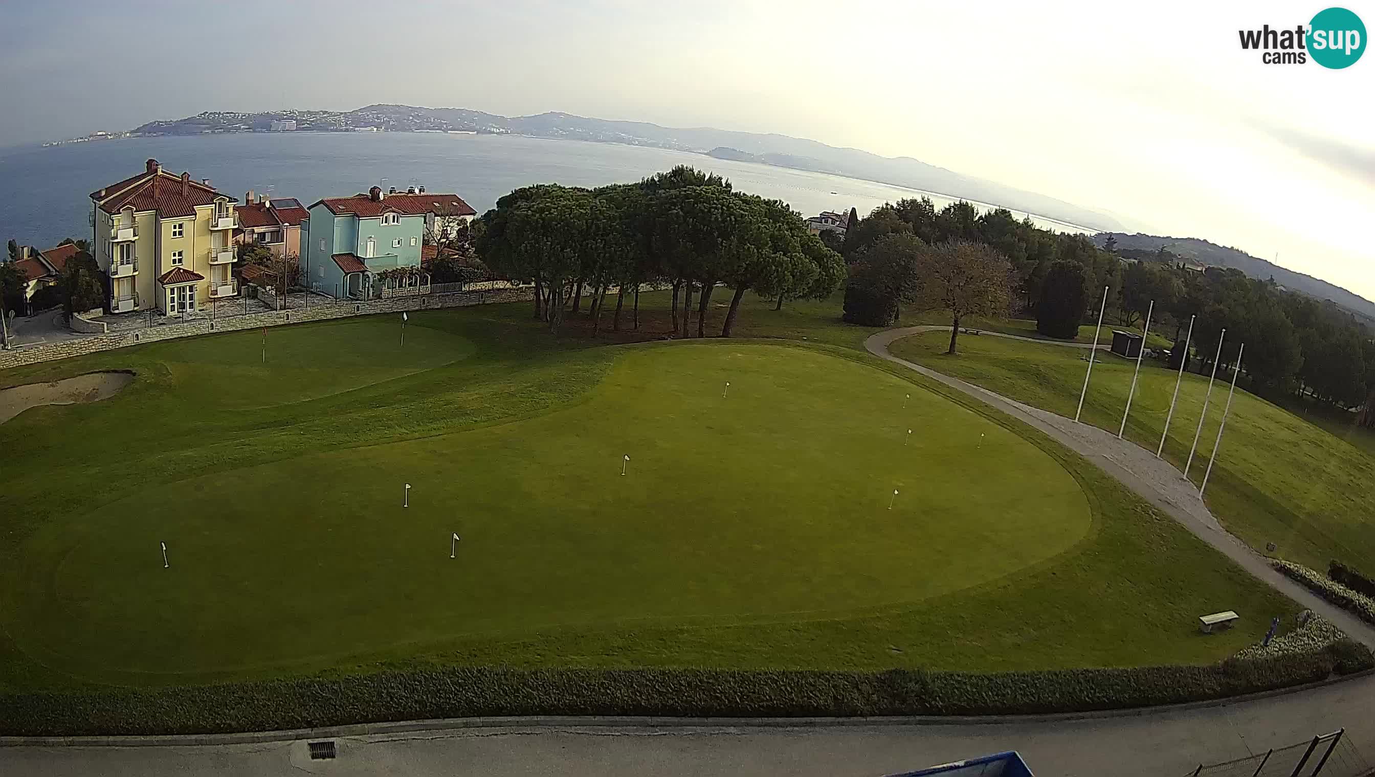 Golf Adriatic Live webcam Savudrija – Rezidencija Skiper – Istria – Croazia