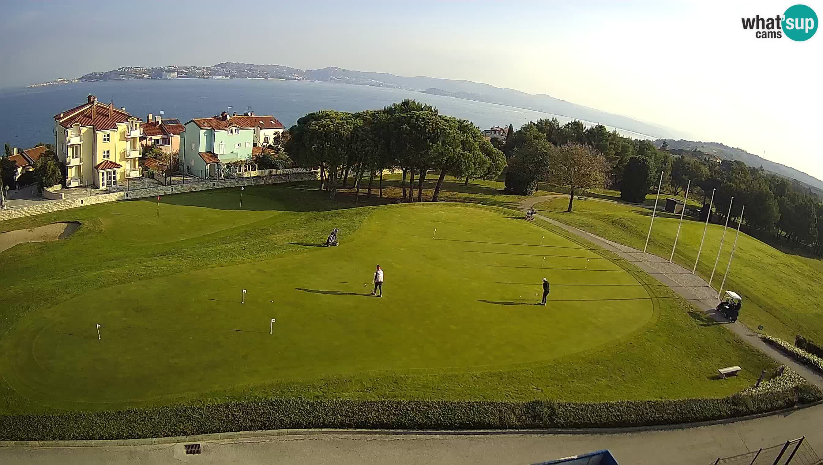 Golf Adriatic Live webcam Savudrija – Rezidencija Skiper – Istria – Croazia