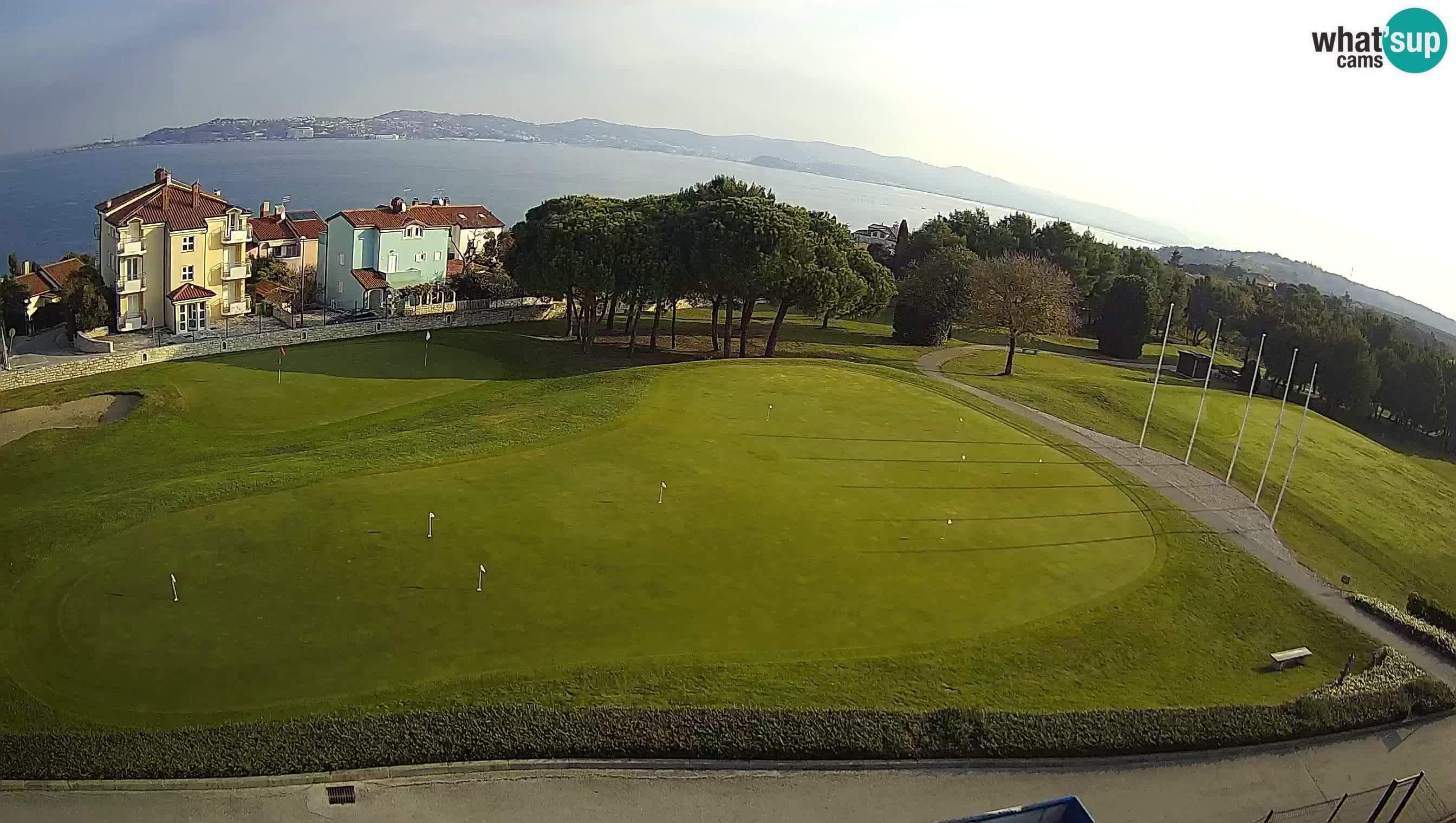 Golf Adriatic Spletna kamera v živo Savudrija – Rezidencija Skiper – Istra – Hrvaška