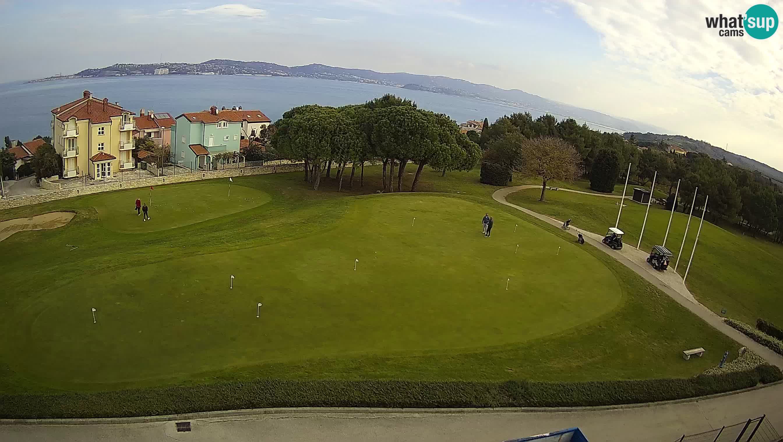 Golf Adriatic Live webcam Savudrija – Rezidencija Skiper – Istria – Croazia