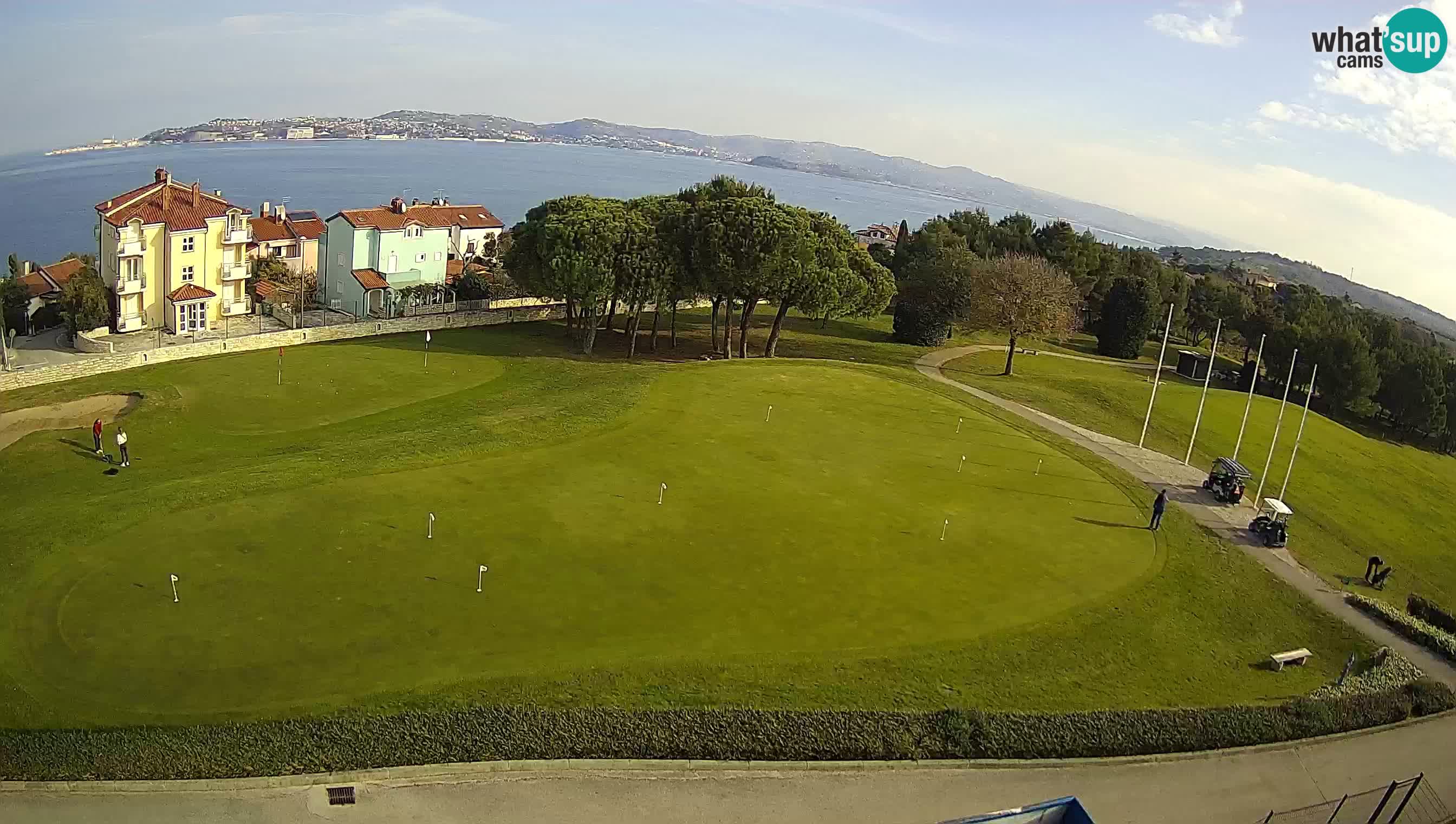 Golf Adriatic Live webcam Savudrija – Rezidencija Skiper – Istria – Croazia