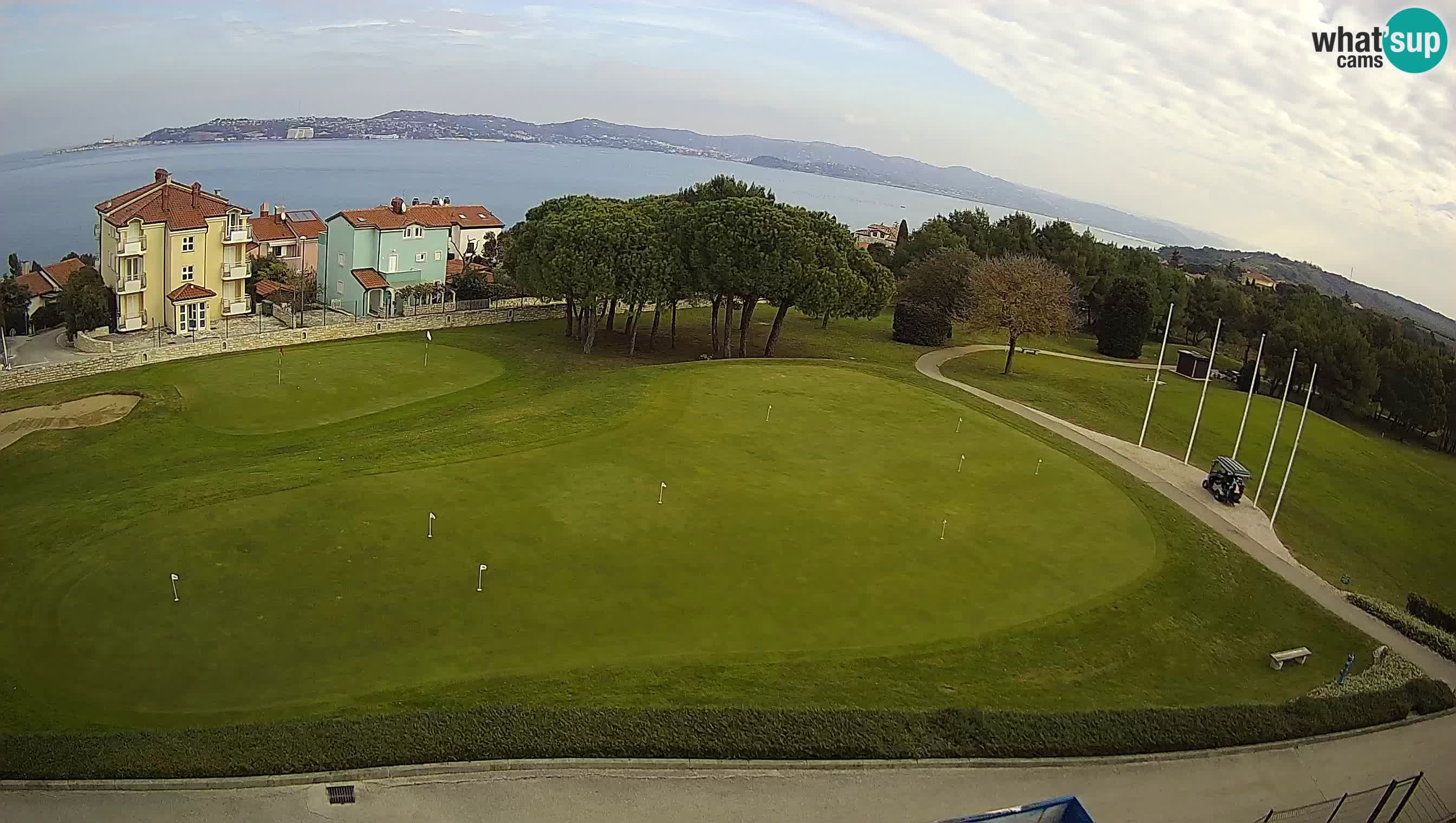 Golf Adriatic Live webcam Savudrija – Rezidencija Skiper – Istria – Croazia