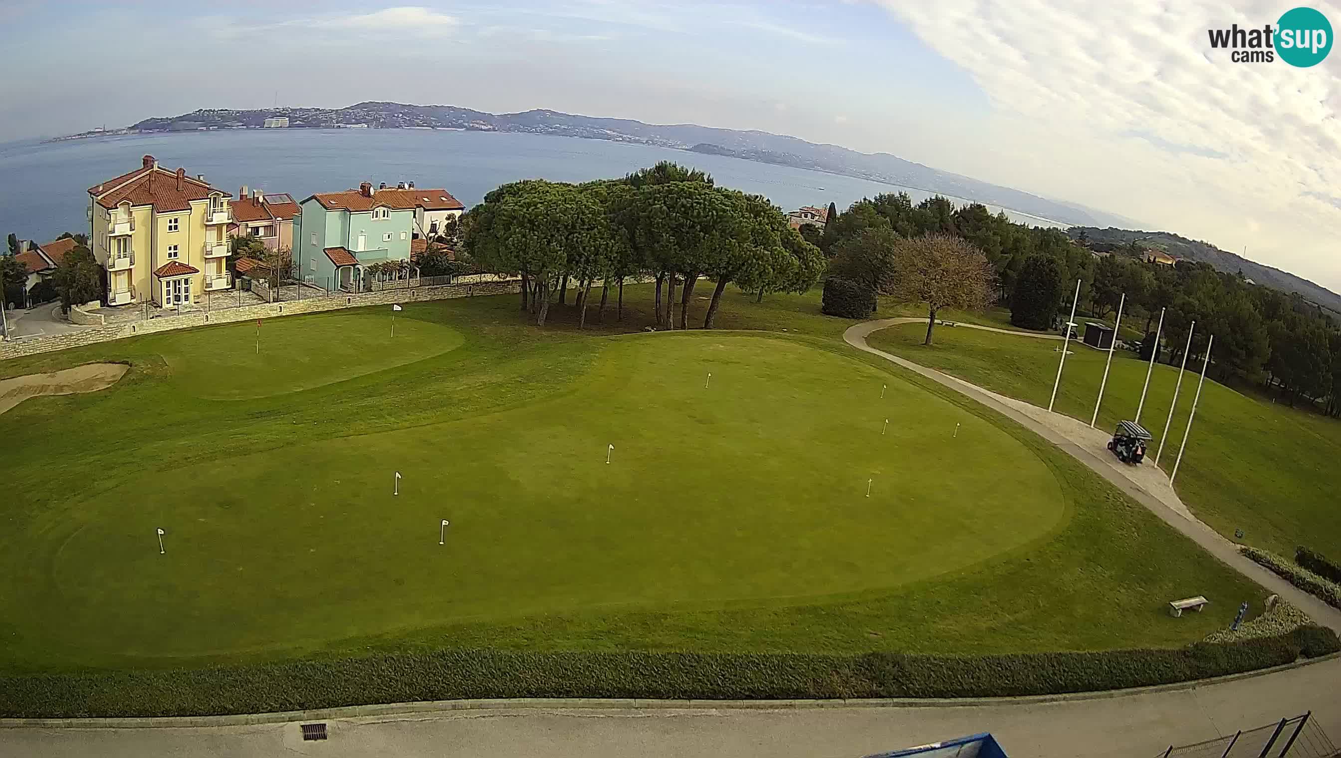 Golf Adriatic Cámara web en vivo Savudrija – Rezidencija Skiper – Istria – Croacia