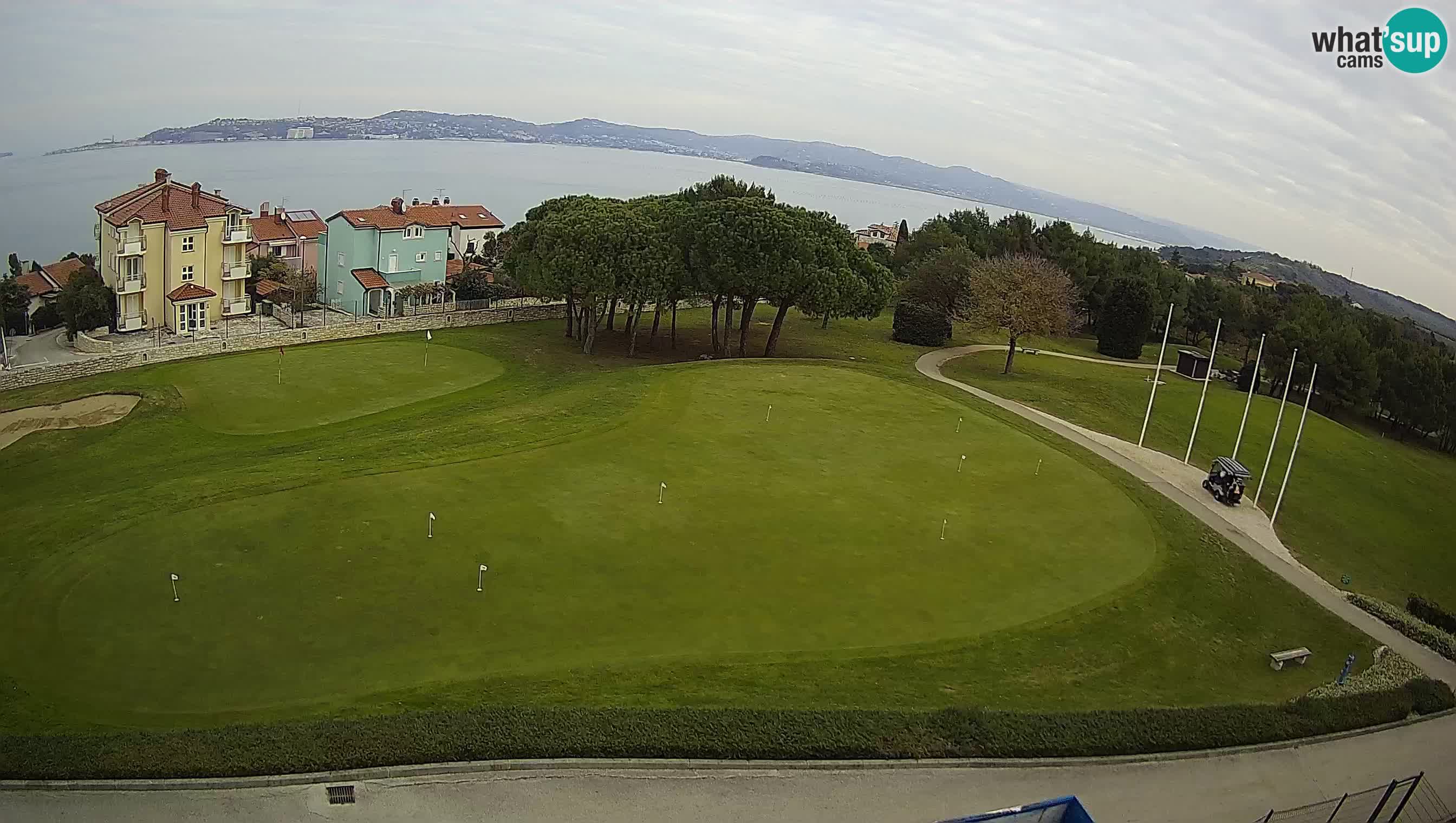 Golf Adriatic Cámara web en vivo Savudrija – Rezidencija Skiper – Istria – Croacia