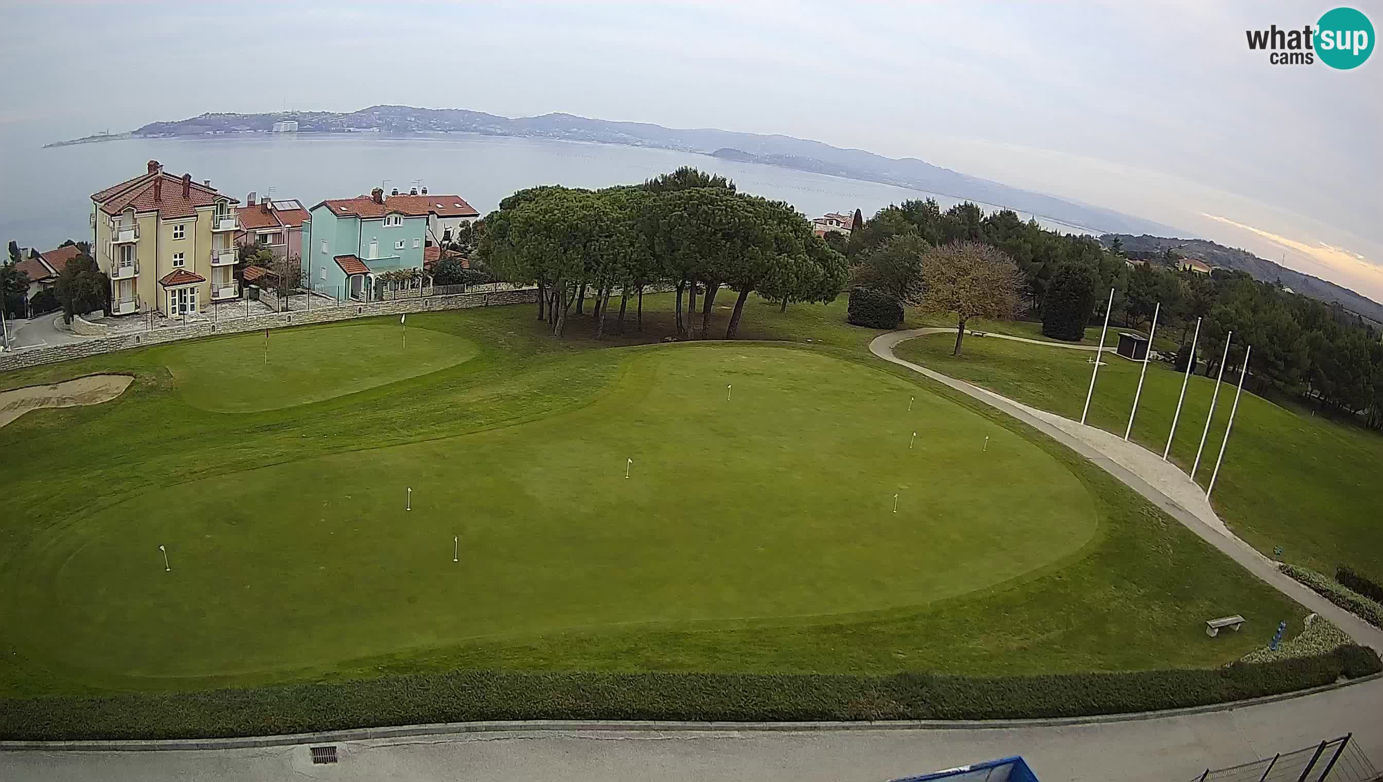 Golf Adriatic Live webcam Savudrija – Rezidencija Skiper – Istria – Croazia