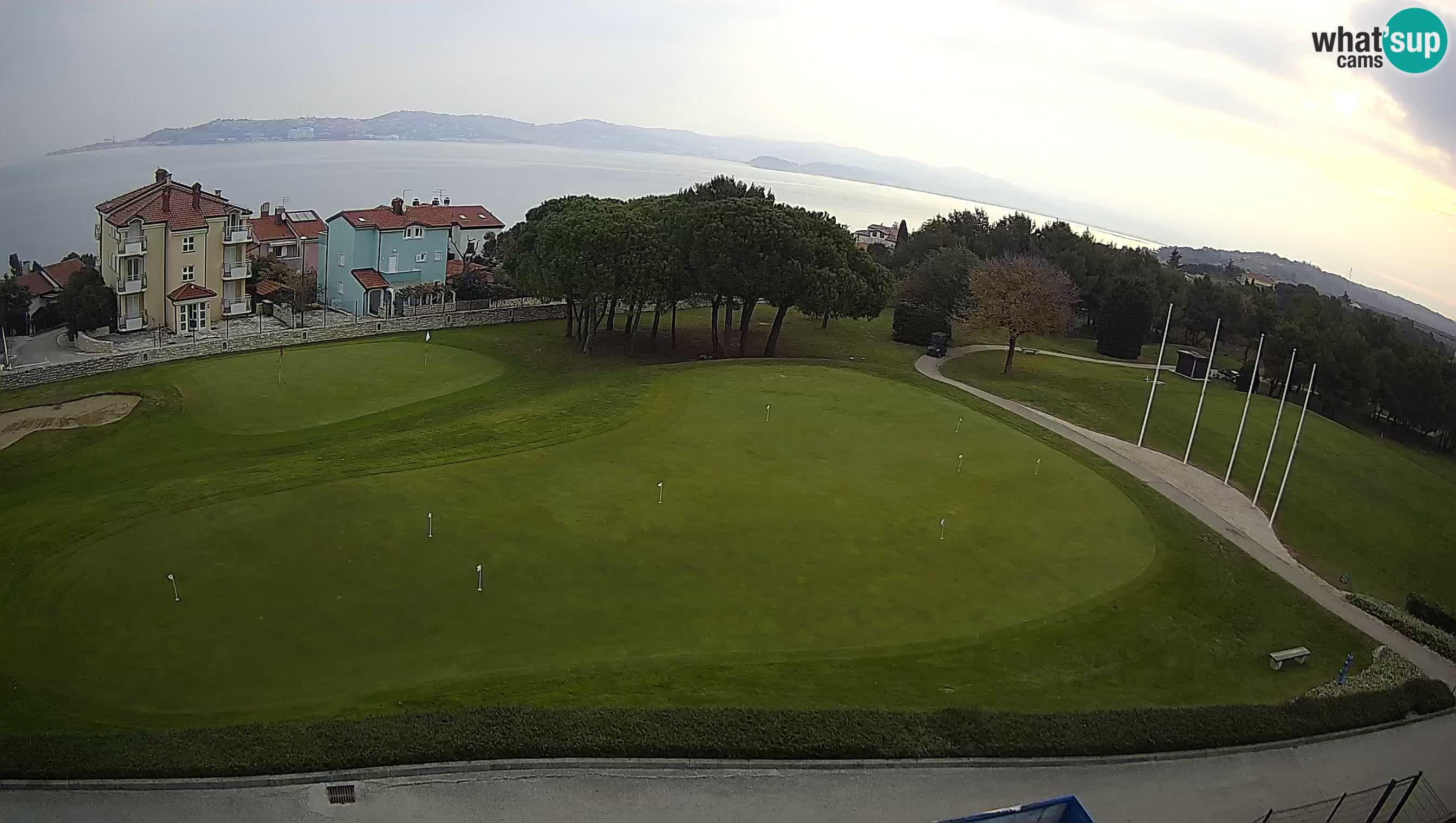 Golf Adriatic Cámara web en vivo Savudrija – Rezidencija Skiper – Istria – Croacia