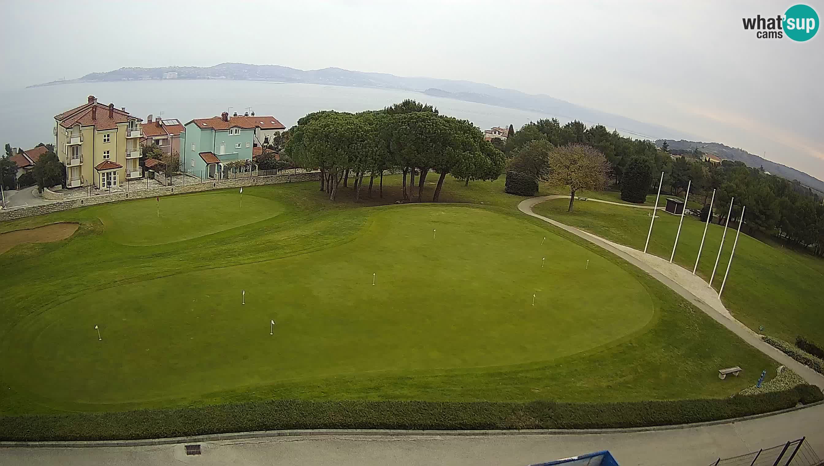 Golf Adriatic Cámara web en vivo Savudrija – Rezidencija Skiper – Istria – Croacia