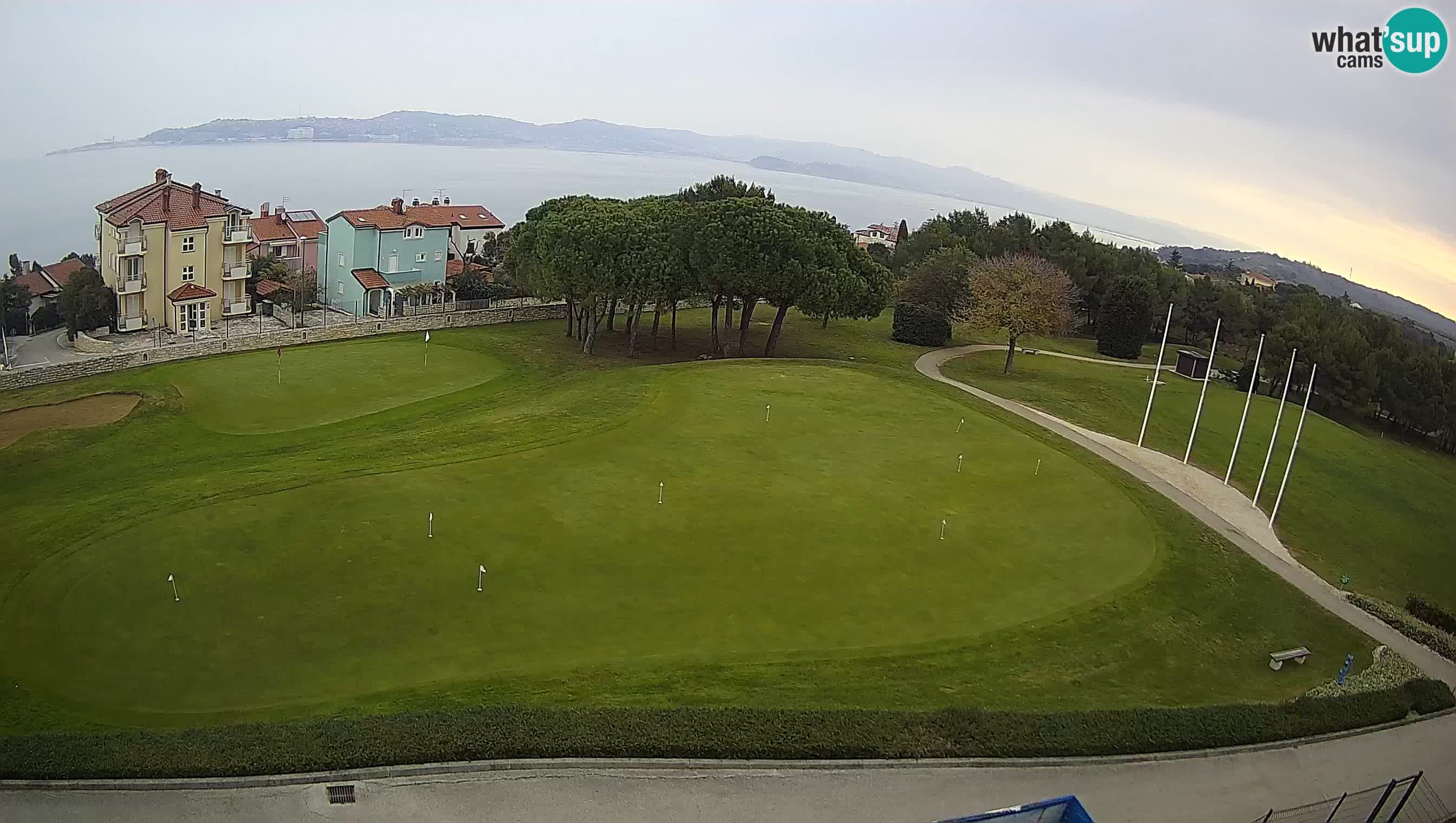 Golf Adriatic Spletna kamera v živo Savudrija – Rezidencija Skiper – Istra – Hrvaška