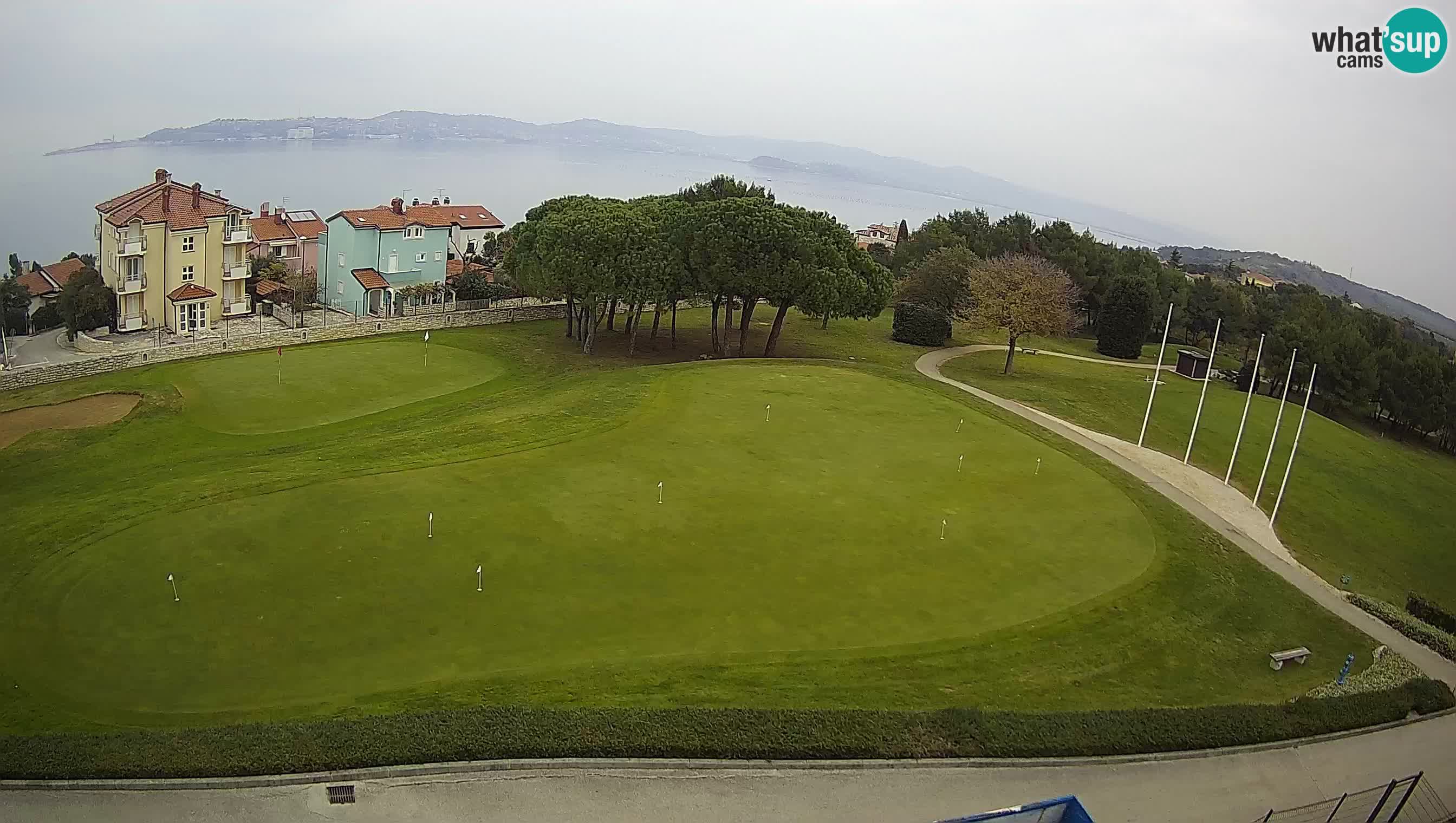 Golf Adriatic Live webcam Savudrija – Rezidencija Skiper – Istria – Croazia