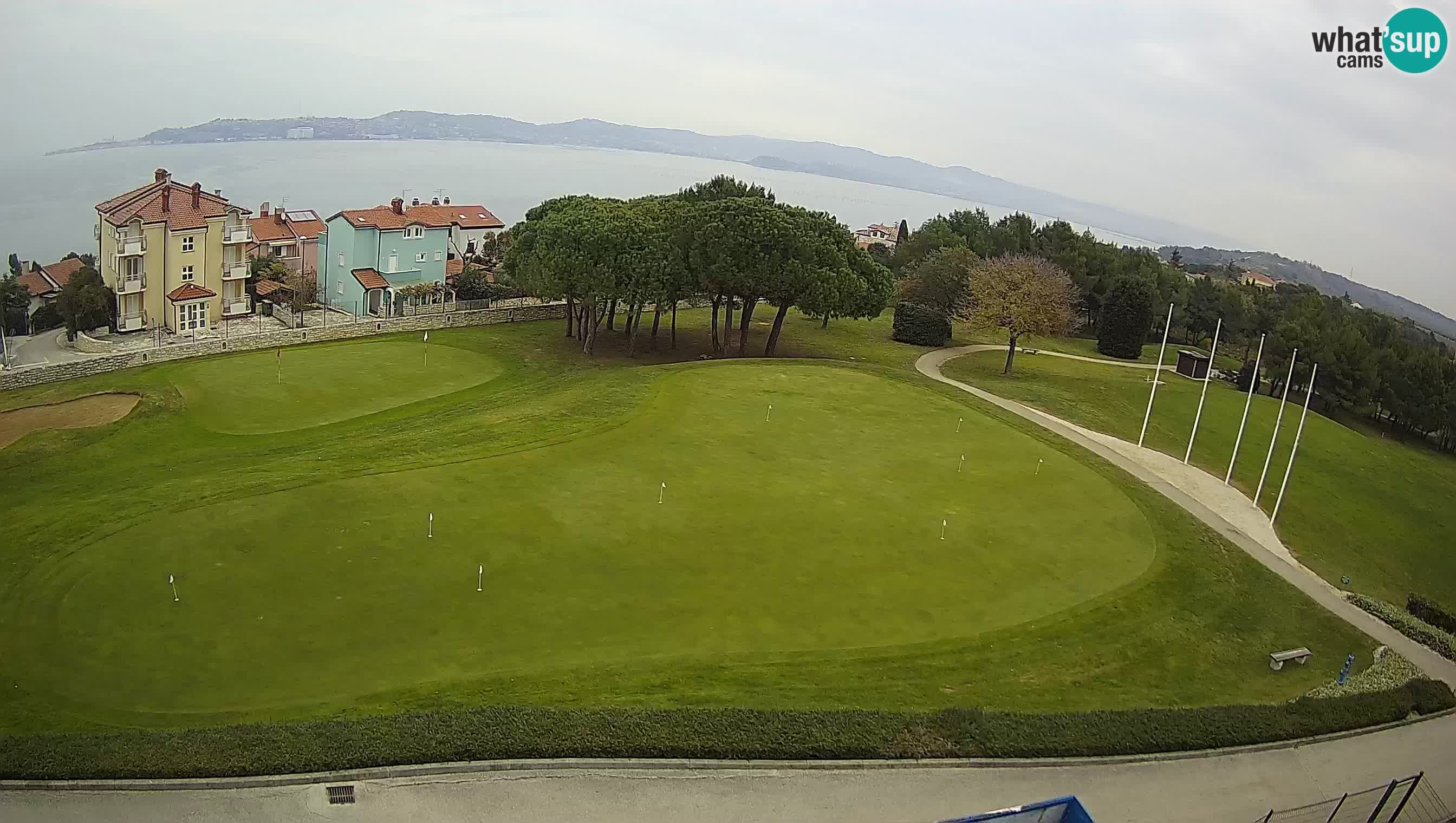 Golf Adriatic Spletna kamera v živo Savudrija – Rezidencija Skiper – Istra – Hrvaška