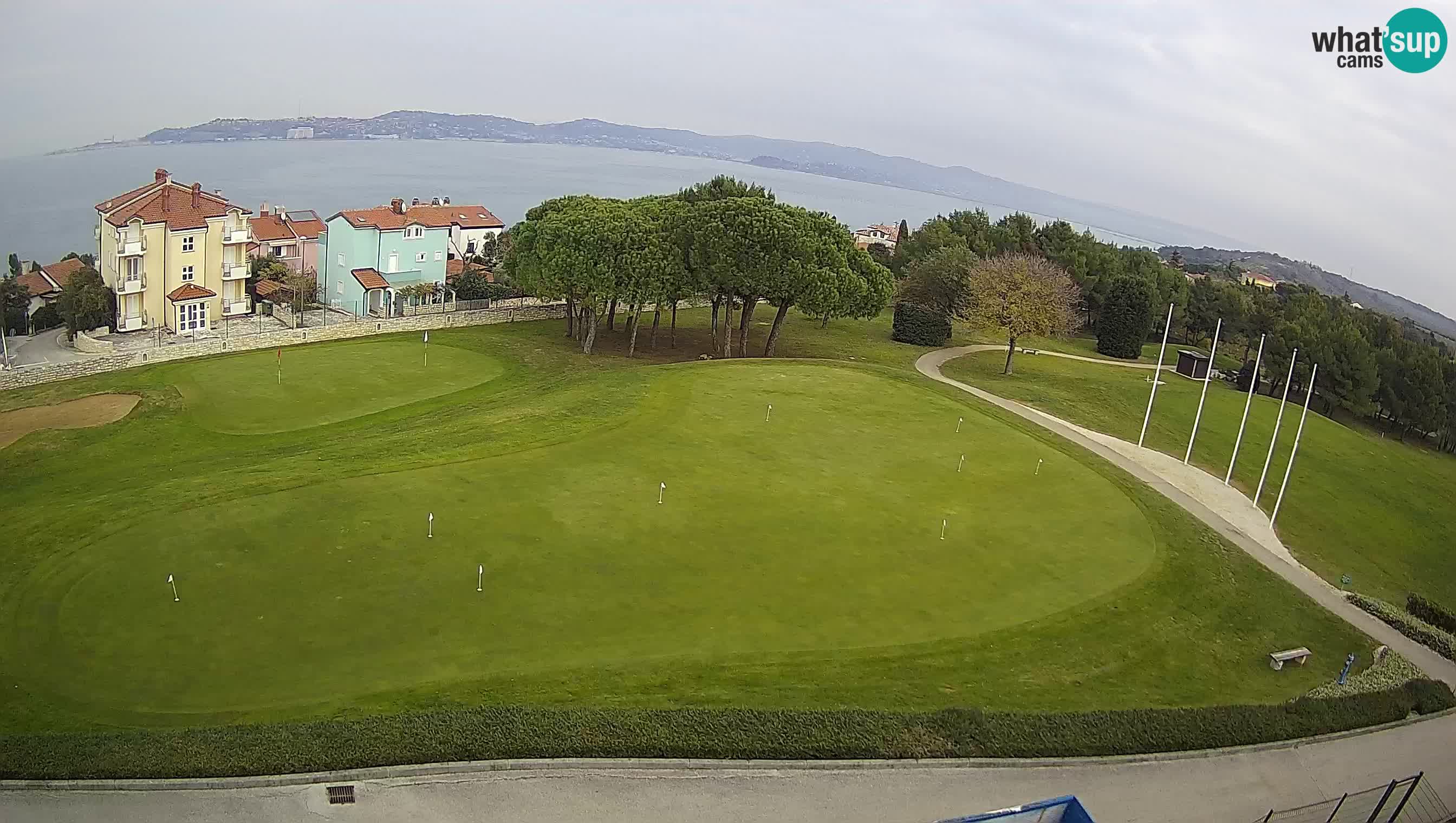 Golf Adriatic Cámara web en vivo Savudrija – Rezidencija Skiper – Istria – Croacia