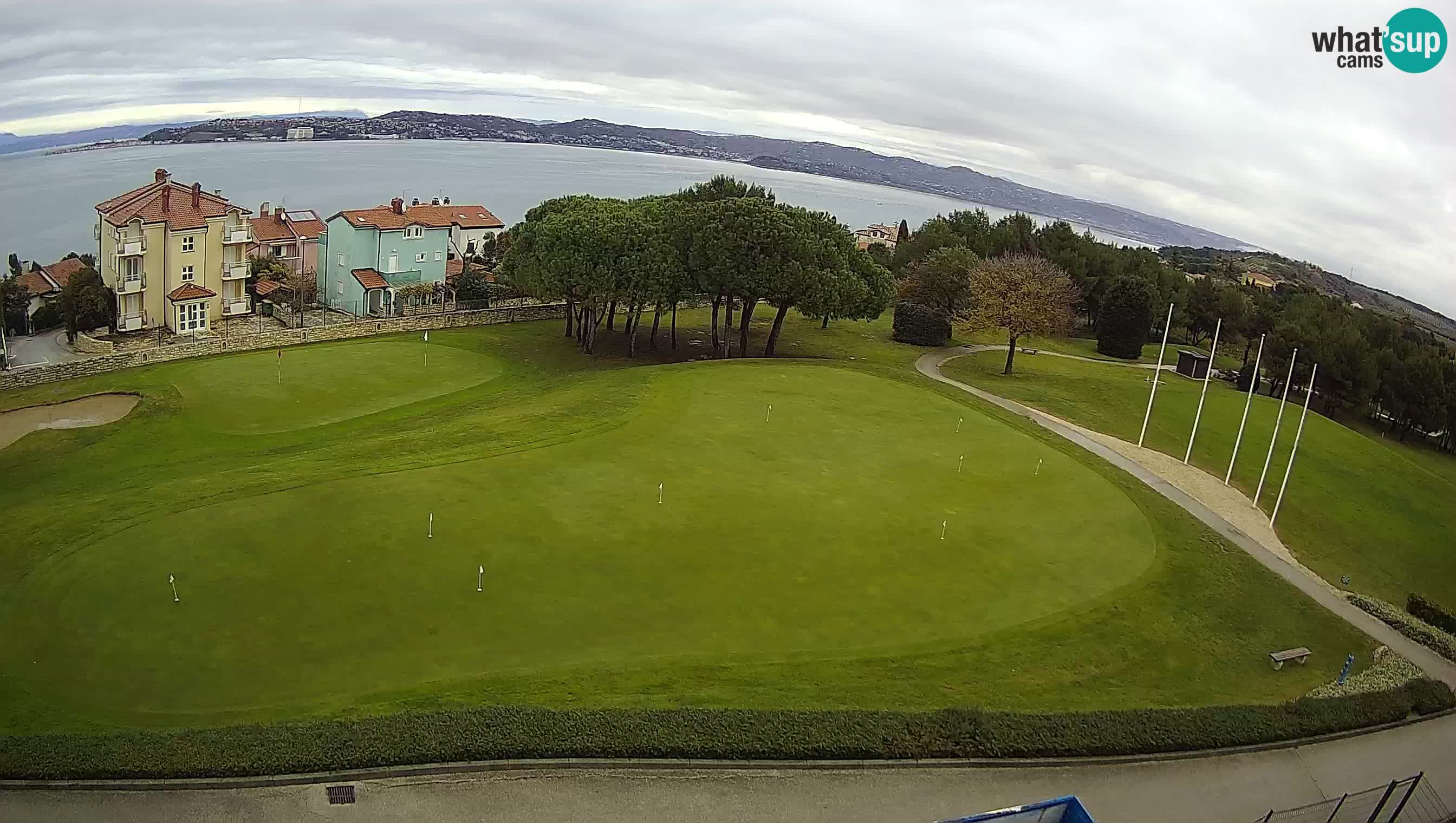 Golf Adriatic Cámara web en vivo Savudrija – Rezidencija Skiper – Istria – Croacia