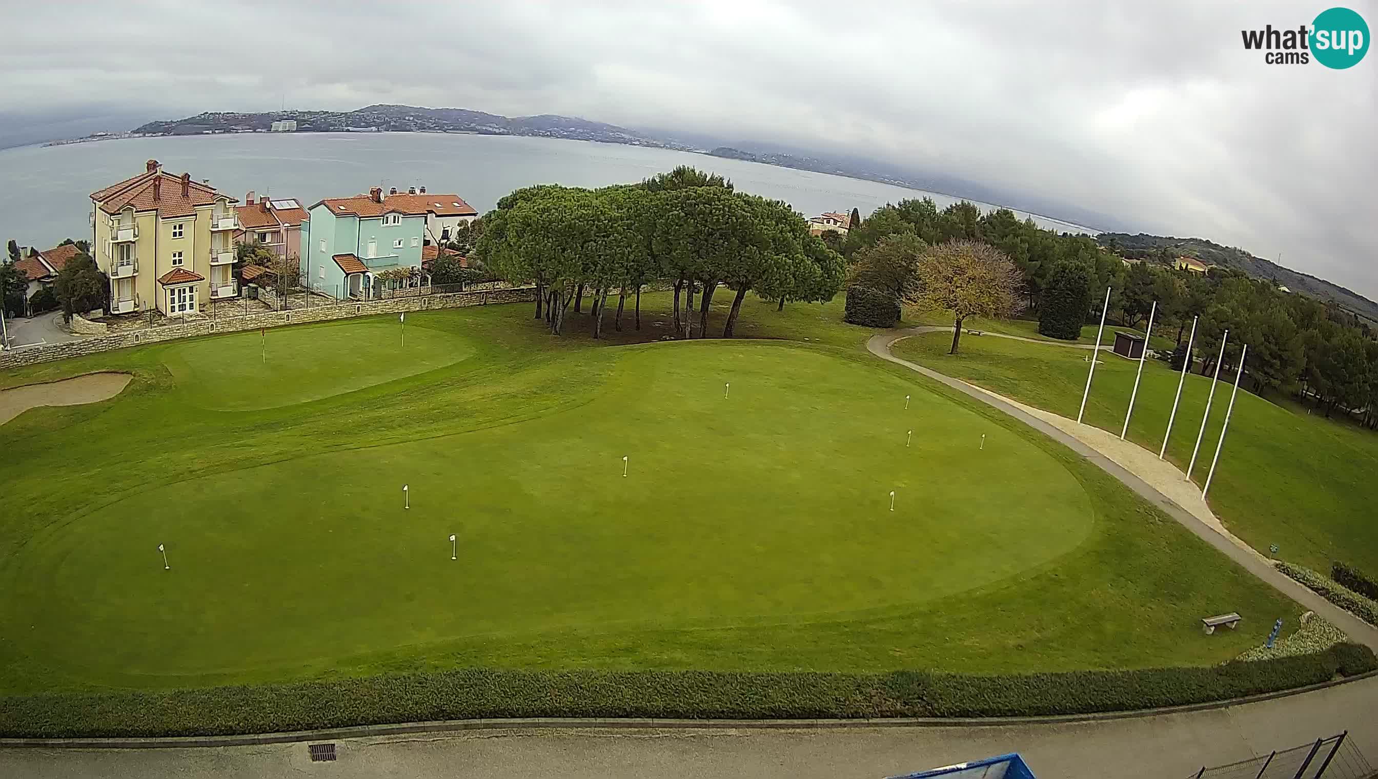 Golf Adriatic Live webcam Savudrija – Rezidencija Skiper – Istria – Croazia