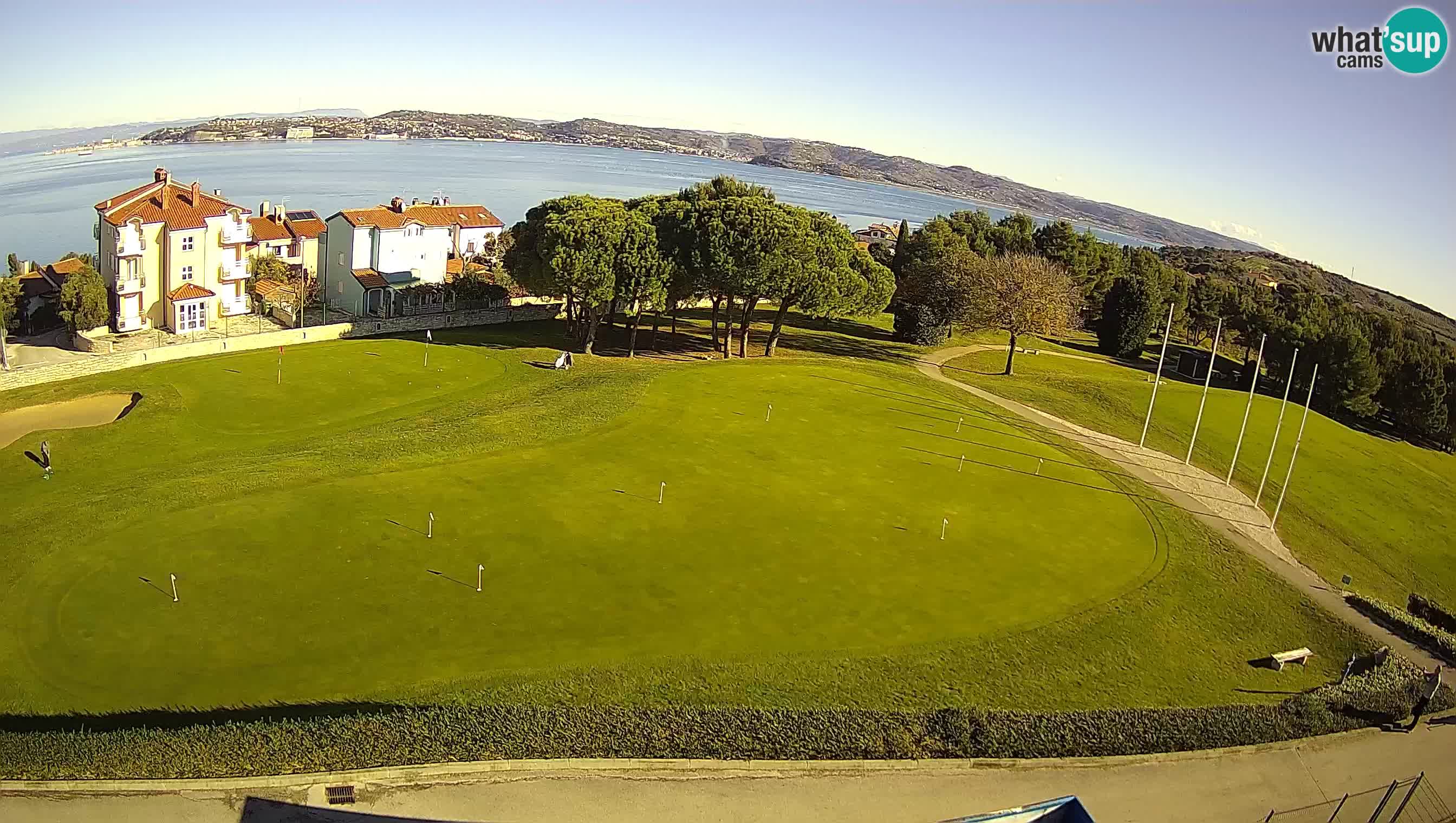 Golf Adriatic Live webcam Savudrija – Rezidencija Skiper – Istria – Croazia