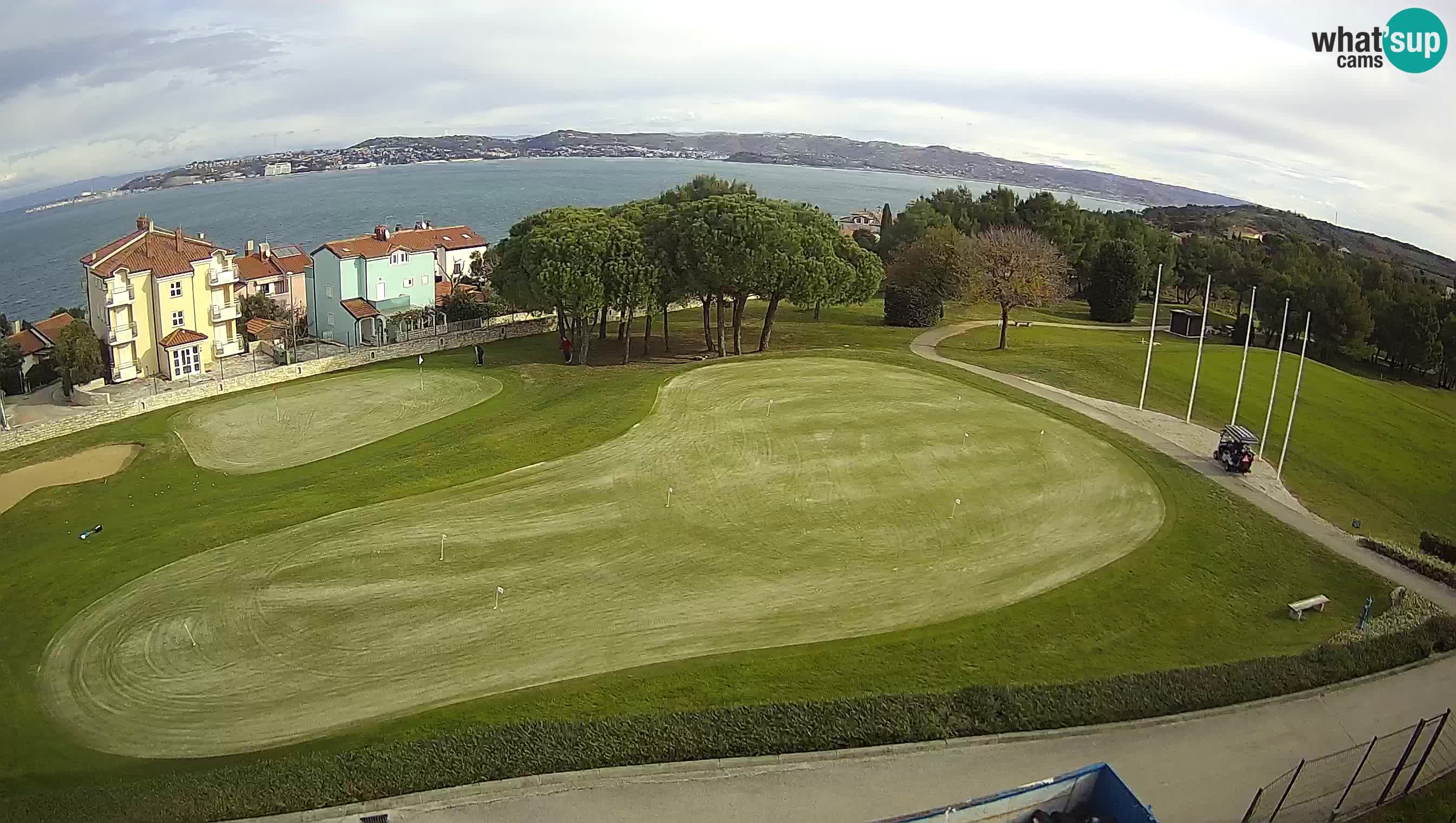 Golf Adriatic Cámara web en vivo Savudrija – Rezidencija Skiper – Istria – Croacia