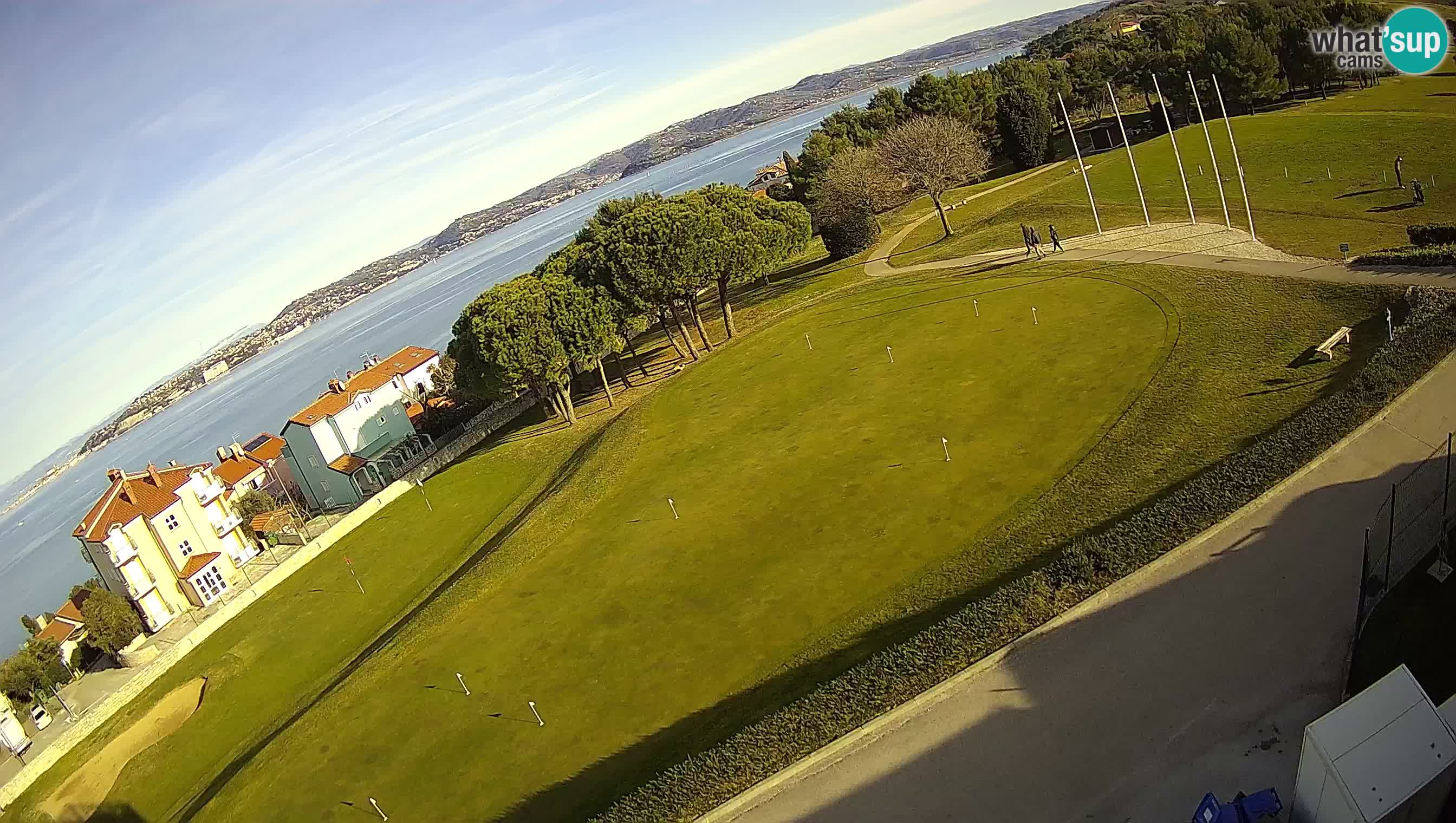 Golf Adriatique Webcam en direct Savudrija – Rezidencija Skiper – Istrie – Croatie