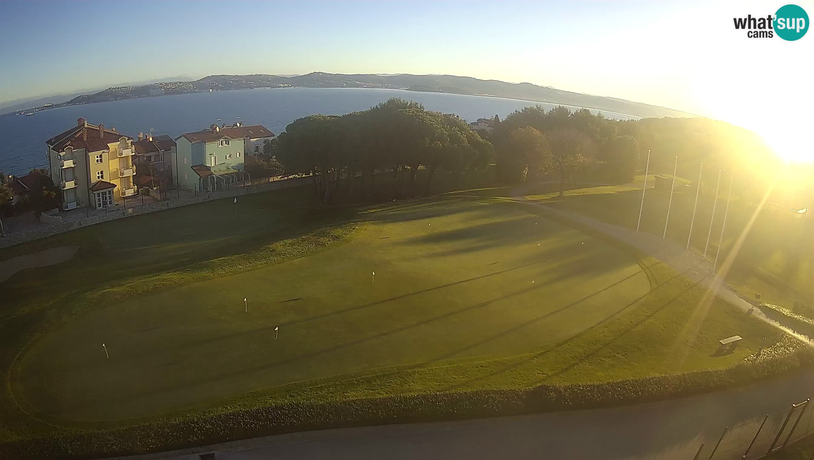 Golf Adriatic Live webcam Savudrija – Rezidencija Skiper – Istria – Croazia