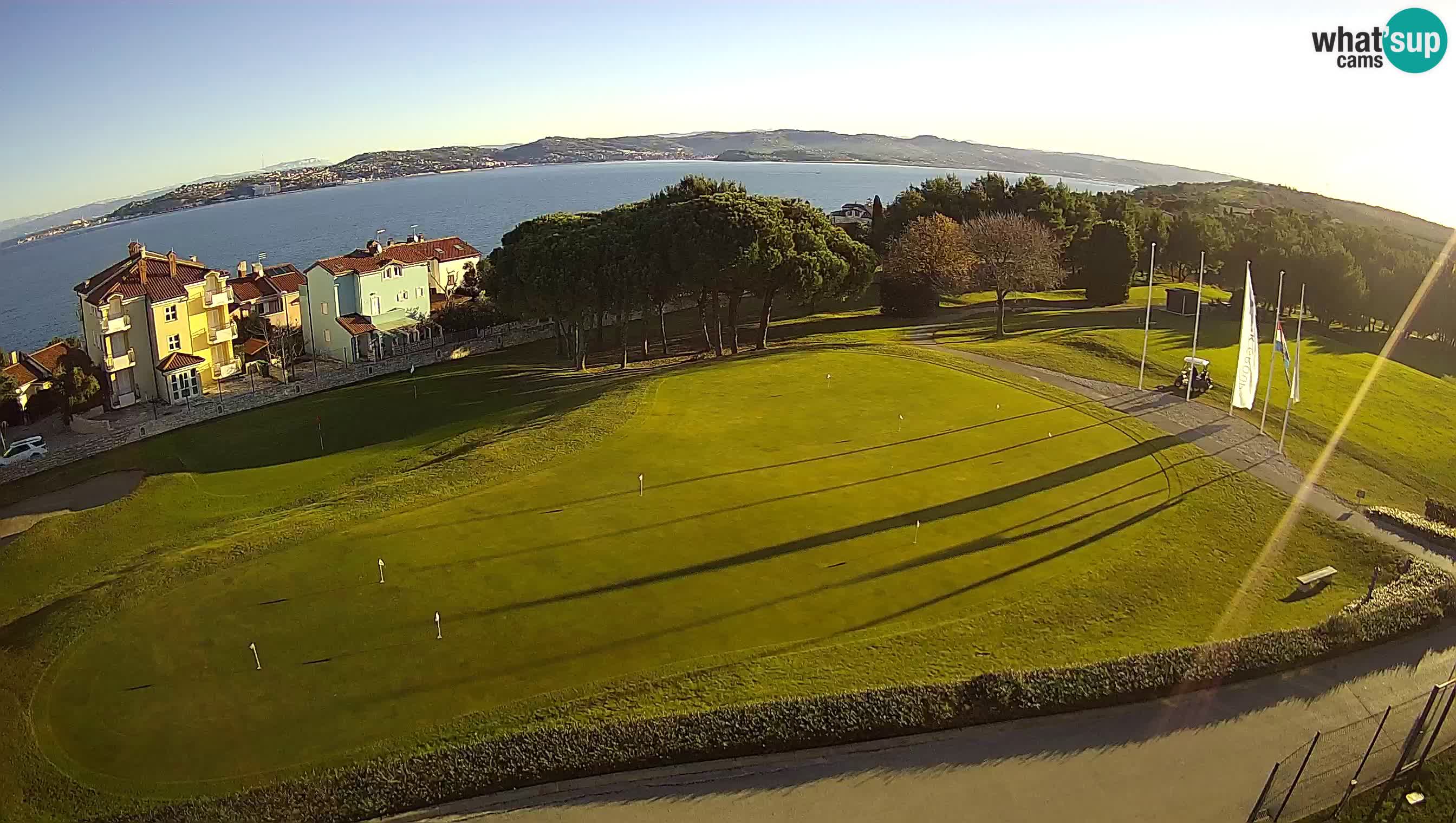 Golf Adriatic Cámara web en vivo Savudrija – Rezidencija Skiper – Istria – Croacia