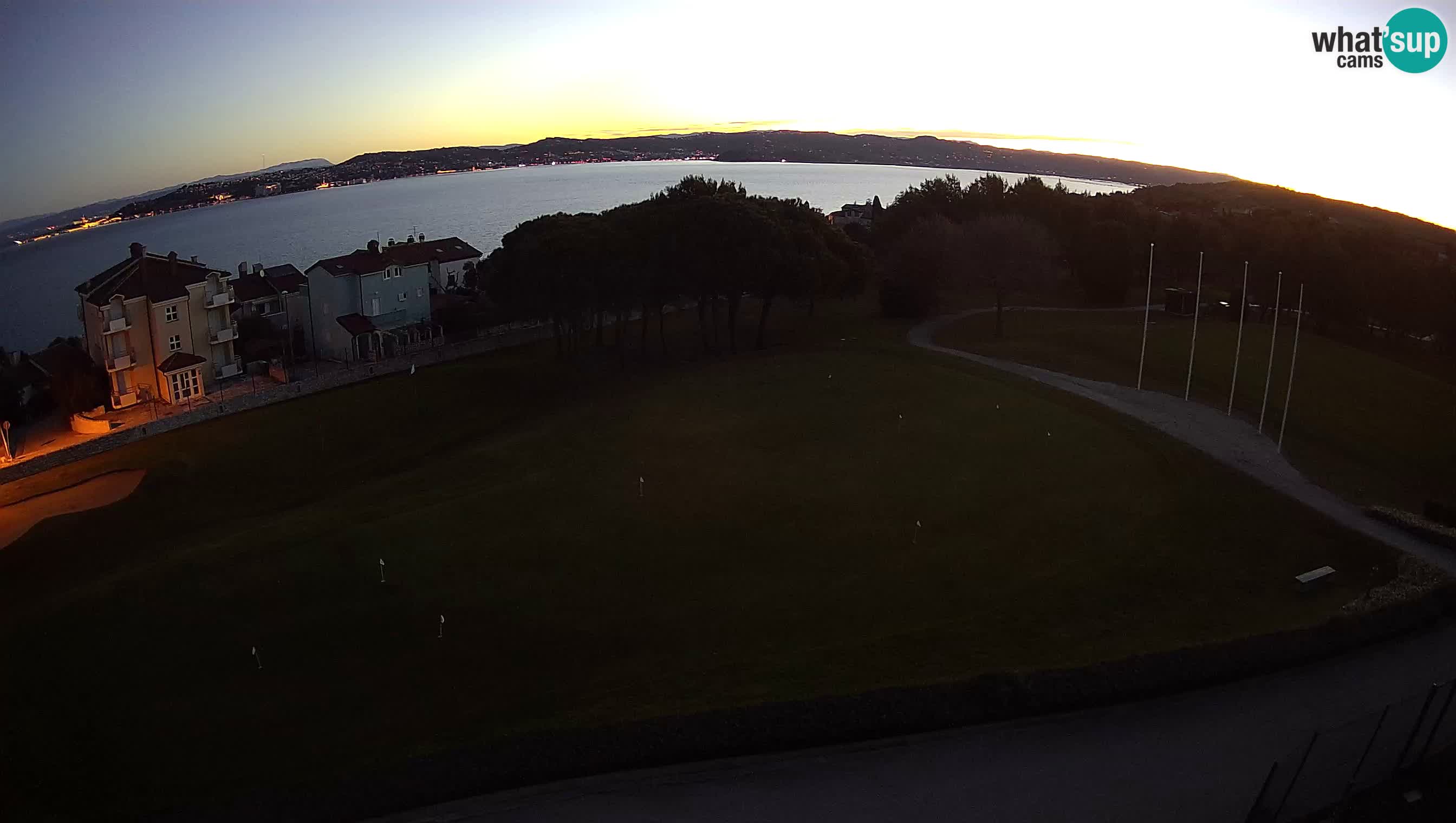 Golf Adriatic Live webcam Savudrija – Rezidencija Skiper – Istria – Croatia