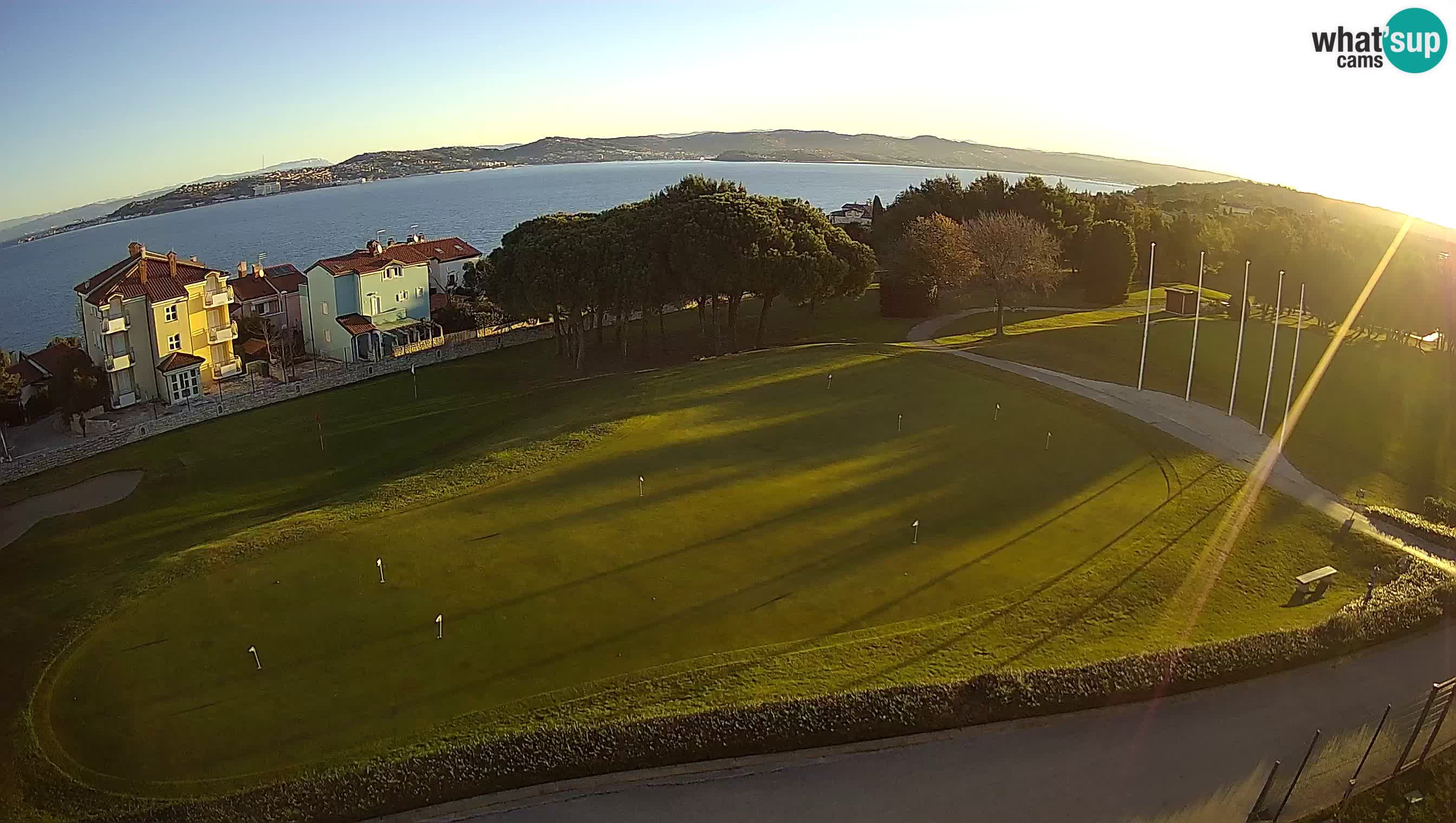 Golf Adriatic Live webcam Savudrija – Rezidencija Skiper – Istria – Croatia