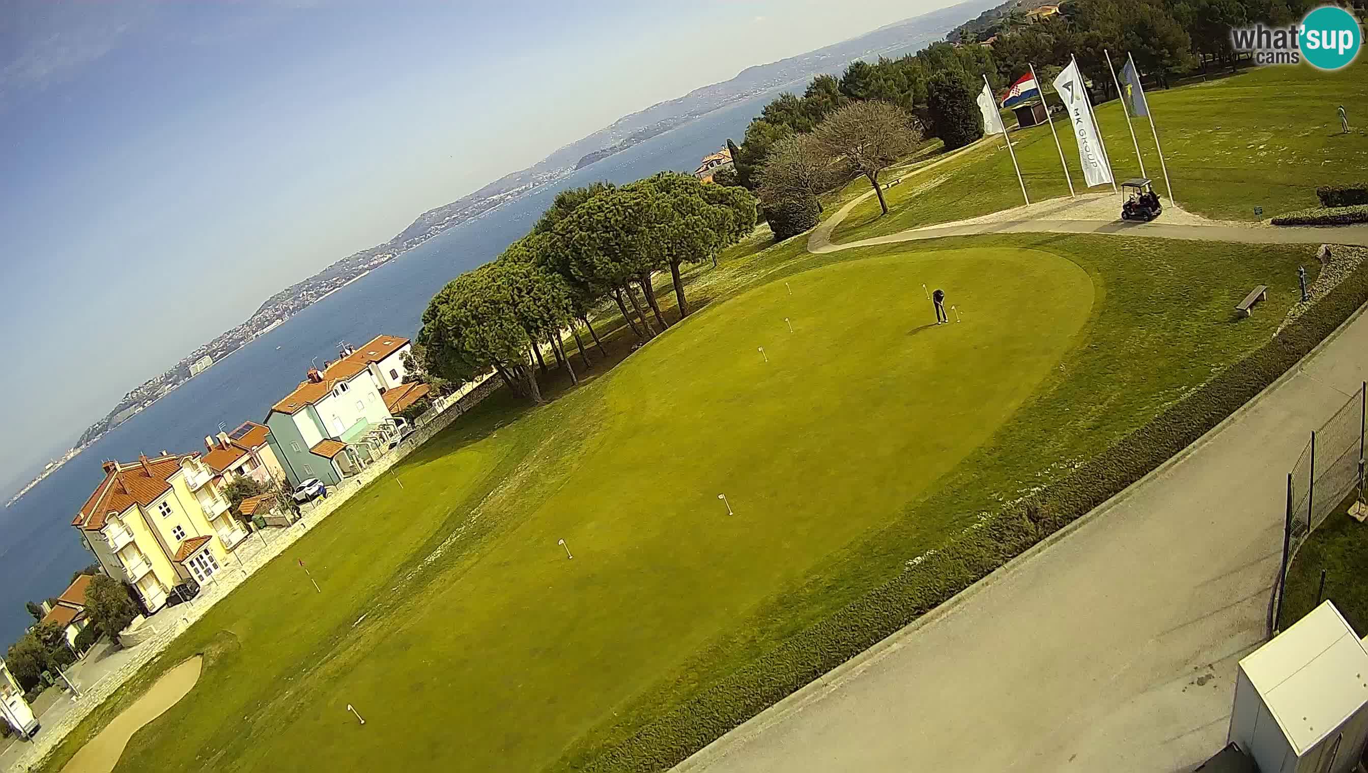 Golf Adriatic Live webcam Savudrija – Rezidencija Skiper – Istria – Croazia