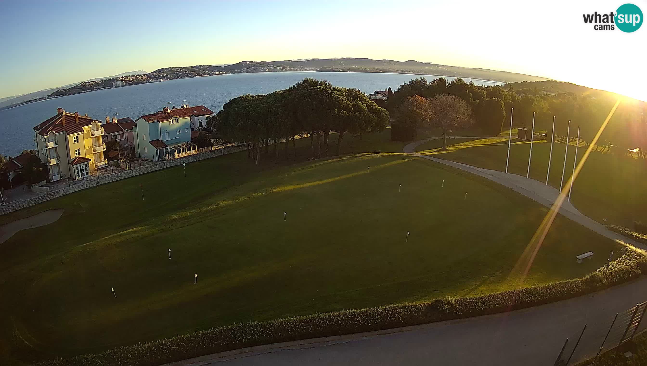 Golf Adriatic Live webcam Savudrija – Rezidencija Skiper – Istria – Croatia