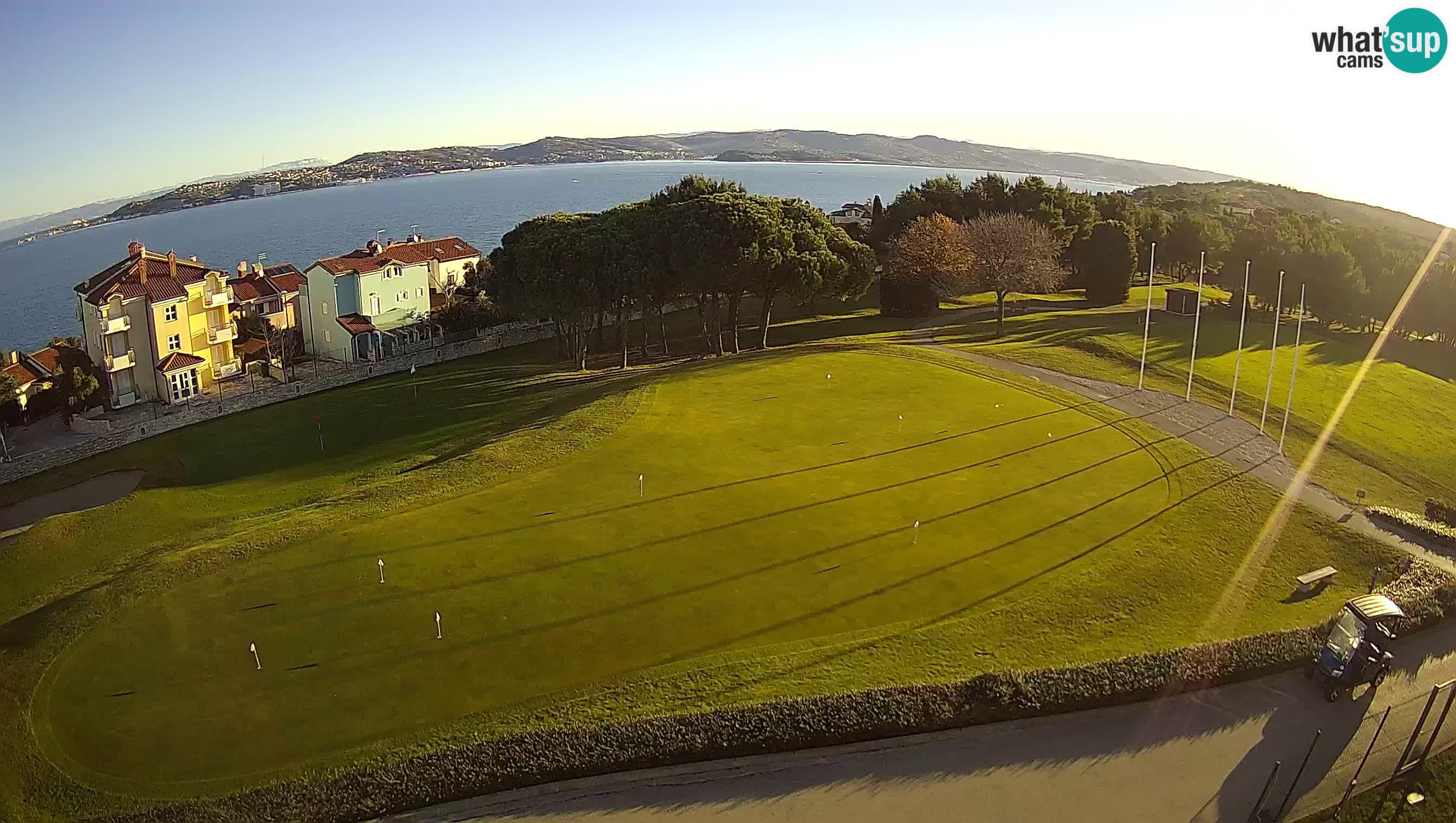 Golf Adriatic Live webcam Savudrija – Rezidencija Skiper – Istria – Croatia