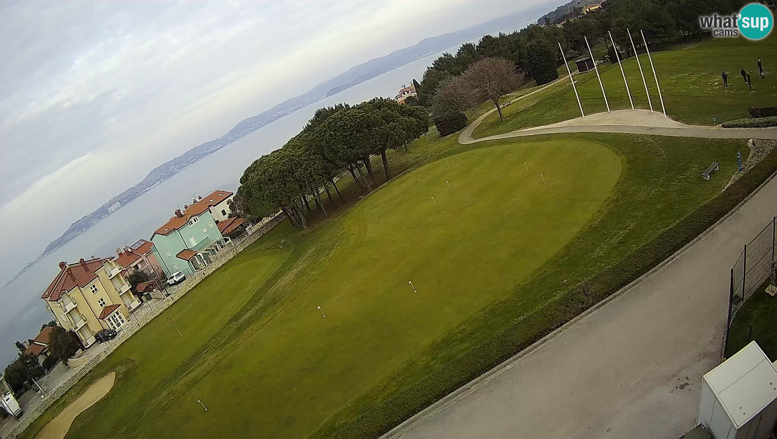 Golf Adriatique Webcam en direct Savudrija – Rezidencija Skiper – Istrie – Croatie