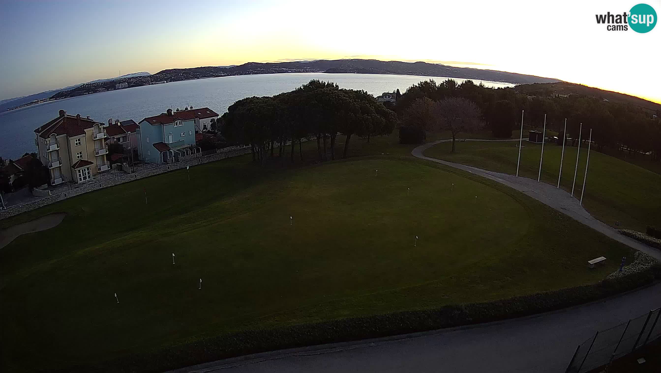 Golf Adriatic Live webcam Savudrija – Rezidencija Skiper – Istria – Croatia