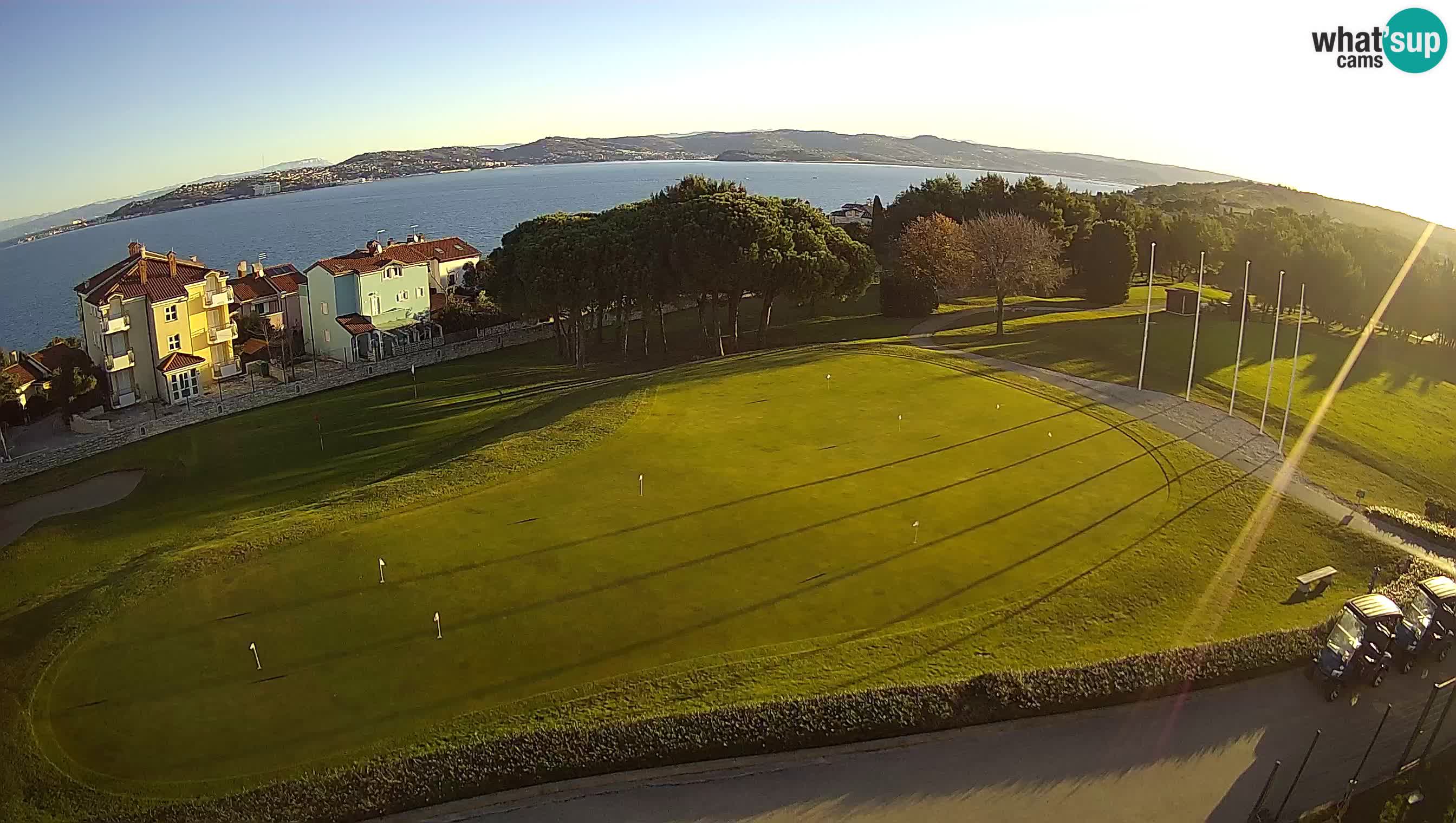 Golf Adriatic Live webcam Savudrija – Rezidencija Skiper – Istria – Croatia