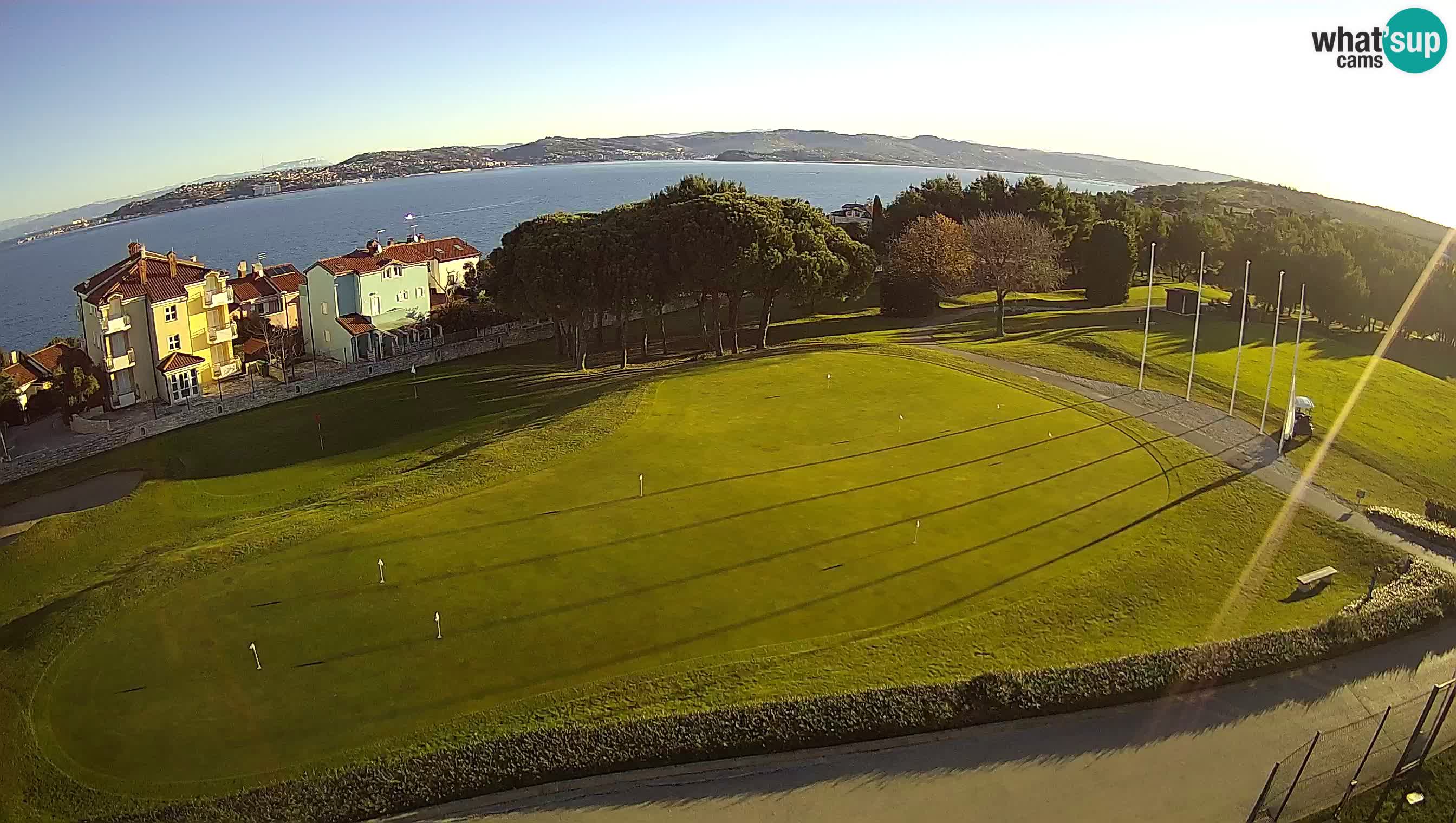 Golf Adriatic Spletna kamera v živo Savudrija – Rezidencija Skiper – Istra – Hrvaška