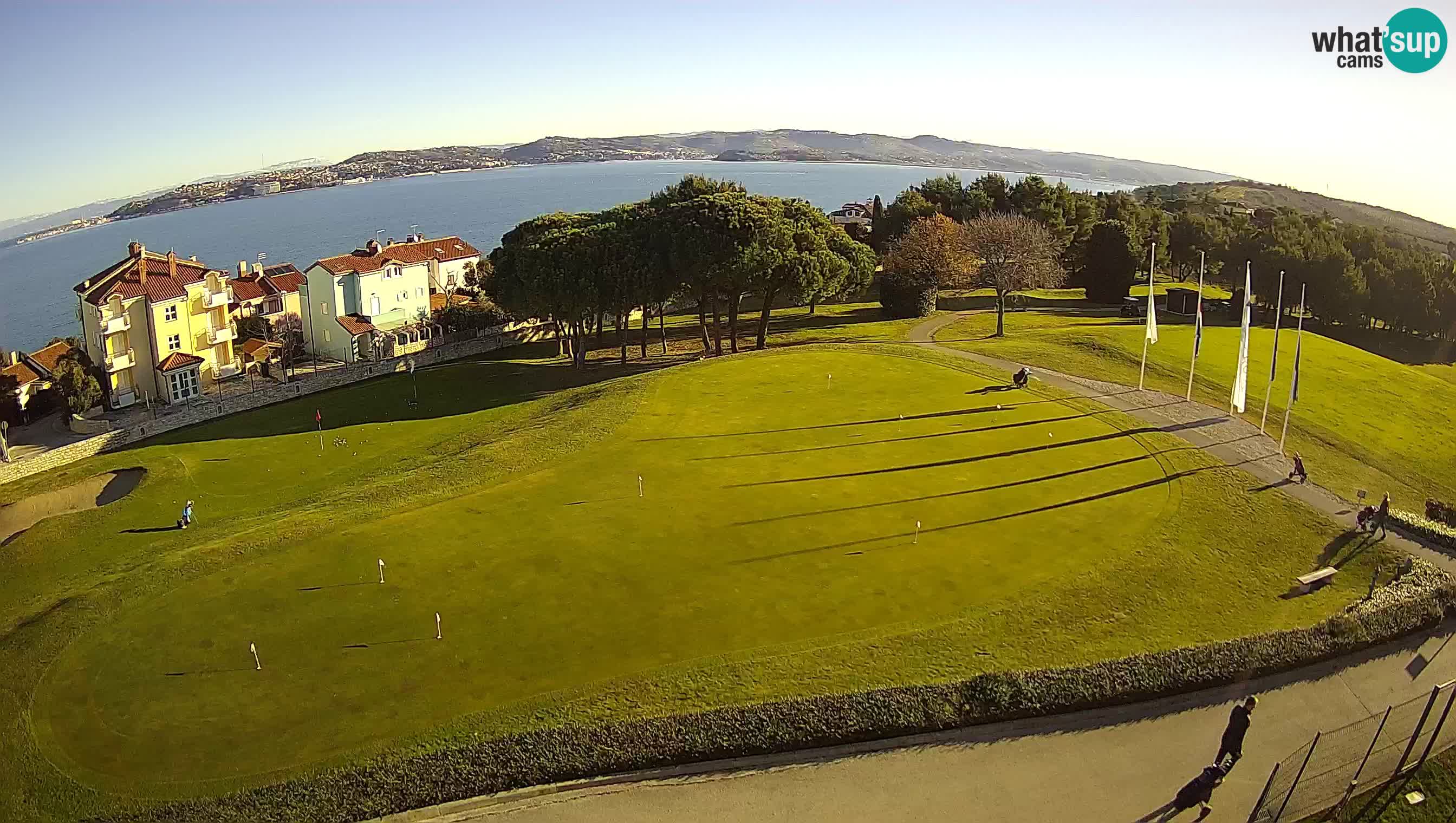 Golf Adriatique Webcam en direct Savudrija – Rezidencija Skiper – Istrie – Croatie