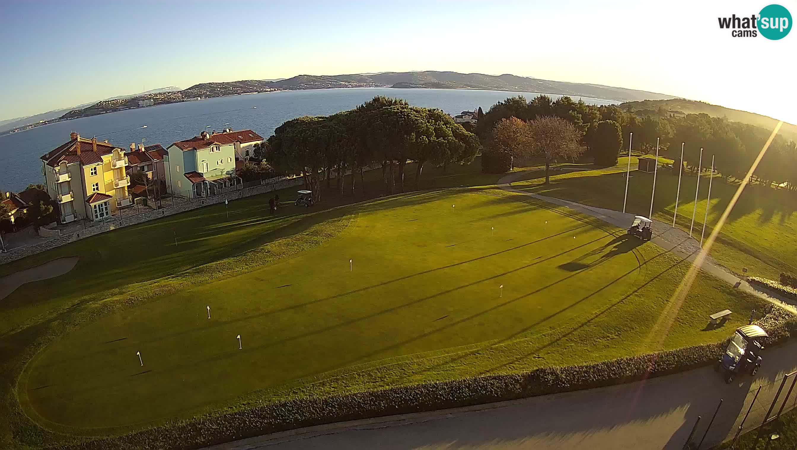 Golf Adriatic Live webcam Savudrija – Rezidencija Skiper – Istria – Croatia