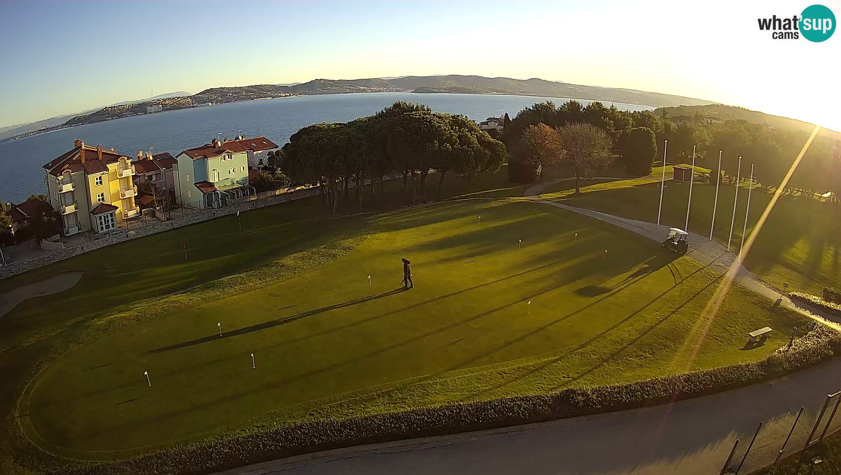 Golf Adriatic Live webcam Savudrija – Rezidencija Skiper – Istria – Croatia