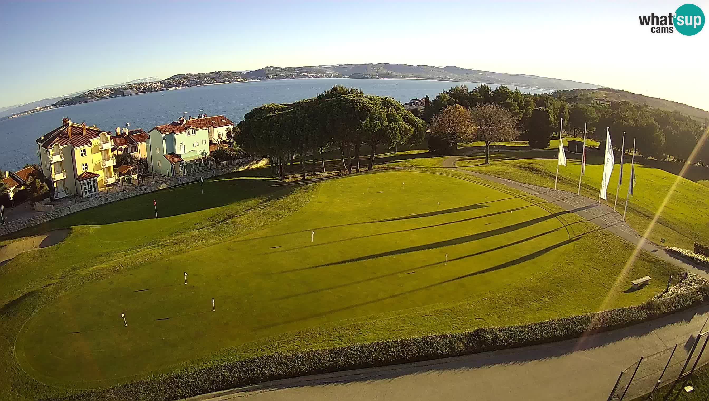 Golf Adriatic Live webcam Savudrija – Rezidencija Skiper – Istria – Croazia