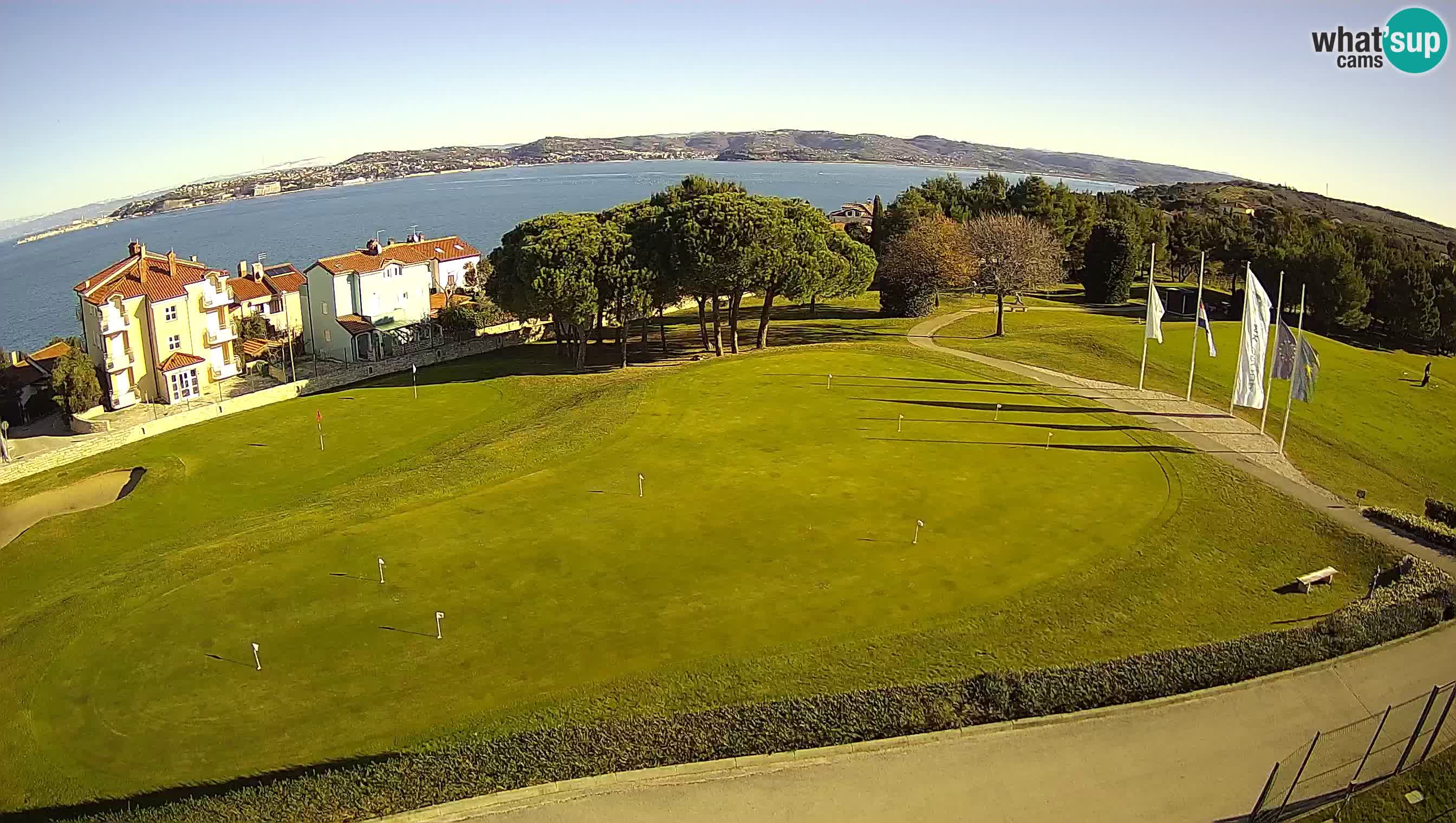 Golf Adriatic Live webcam Savudrija – Rezidencija Skiper – Istria – Croatia